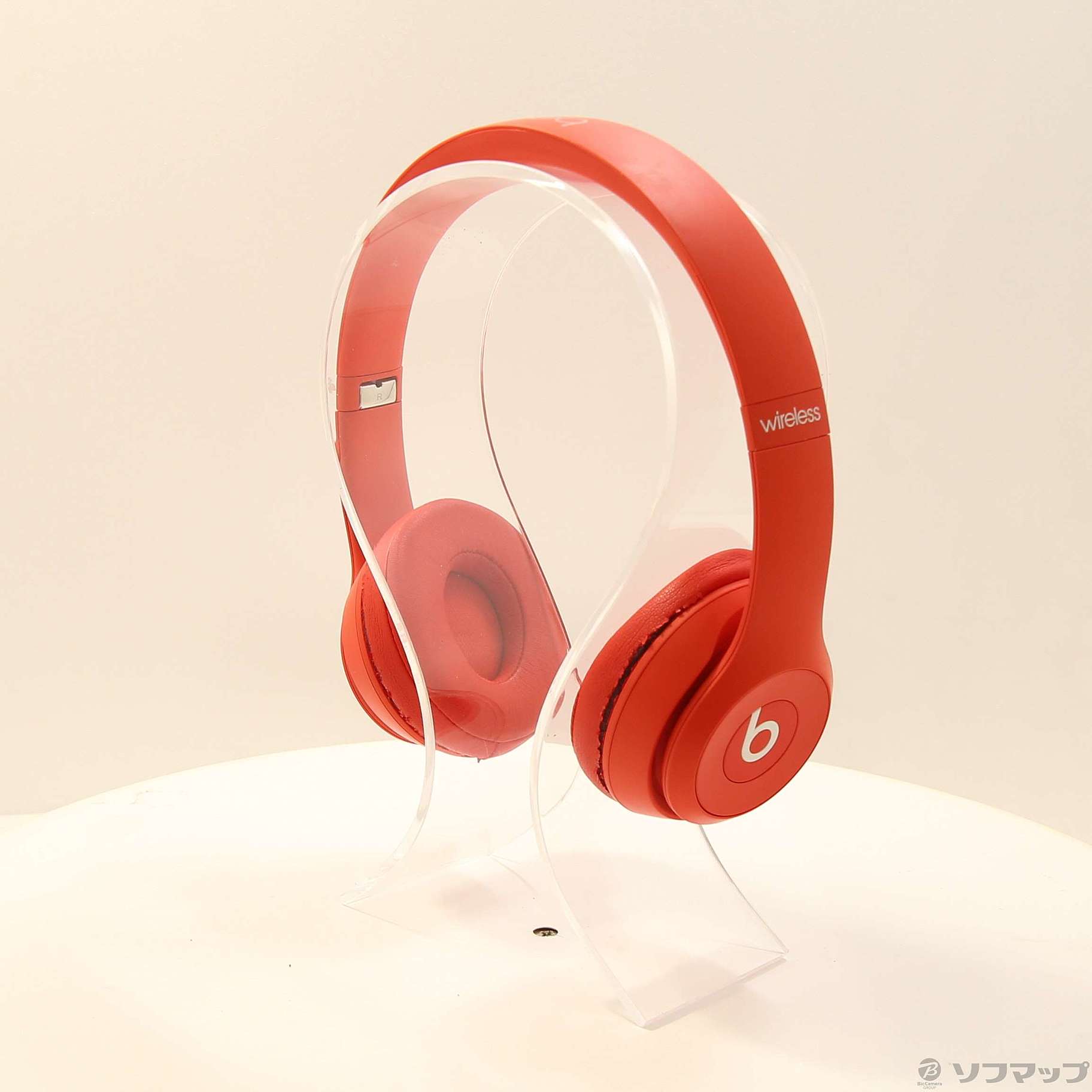 中古】Beats Solo3 Wireless MX472PA／A レッド [2133048182020