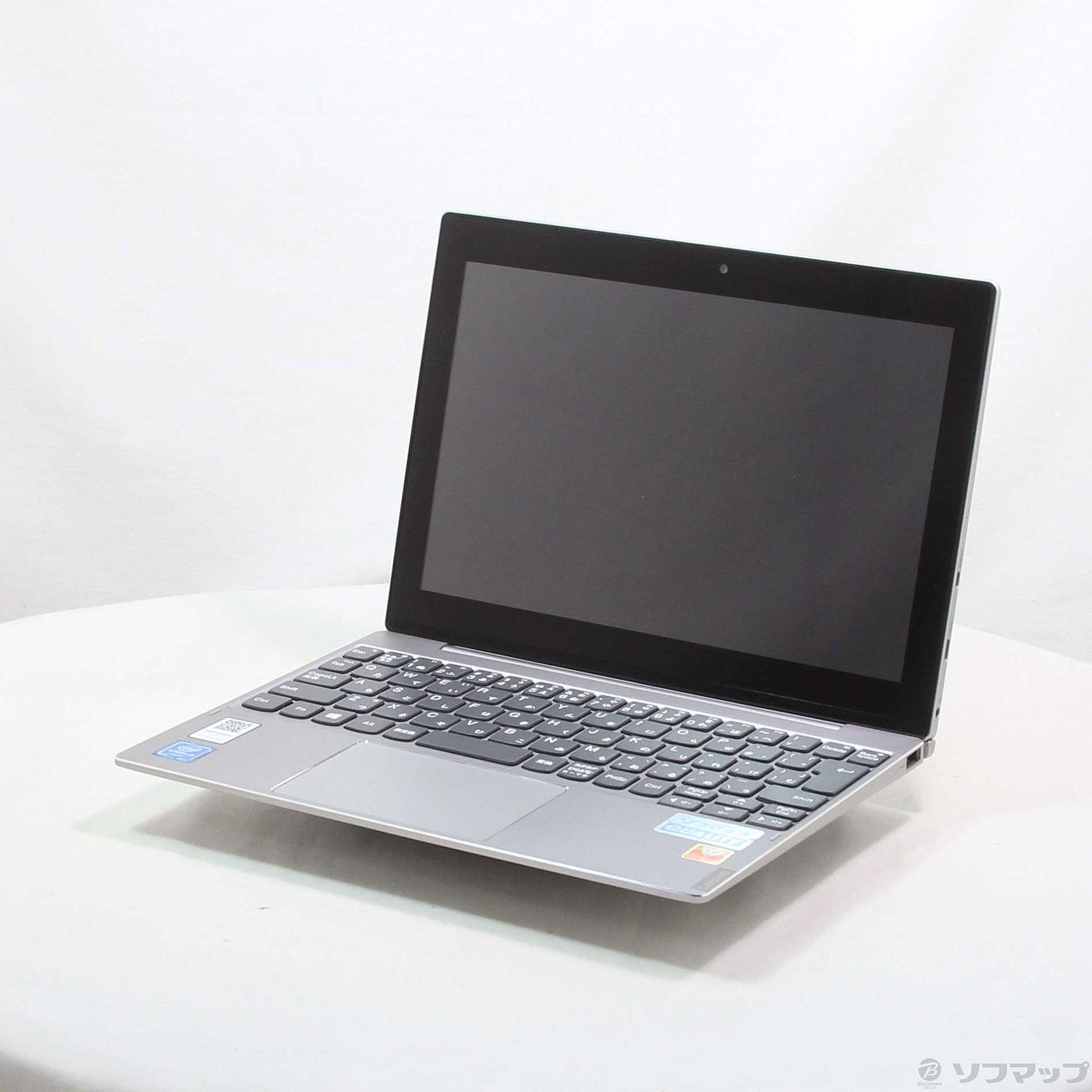 〔中古品〕 ideapad Miix 320 80XF0007JP プラチナシルバー ［Atom x5-Z8350  (1.44GHz)／10.1インチワイド／4GB／ストレージ64GB］