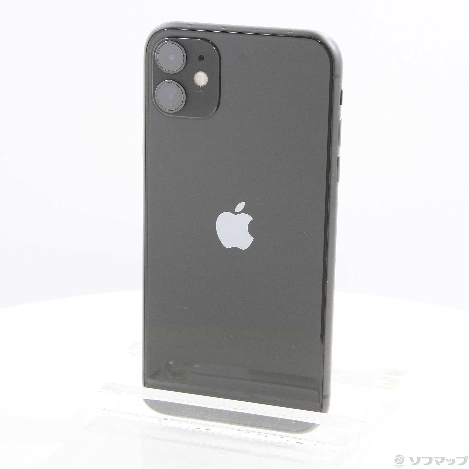 中古】セール対象品 iPhone11 64GB ブラック MWLT2J／A SIMフリー