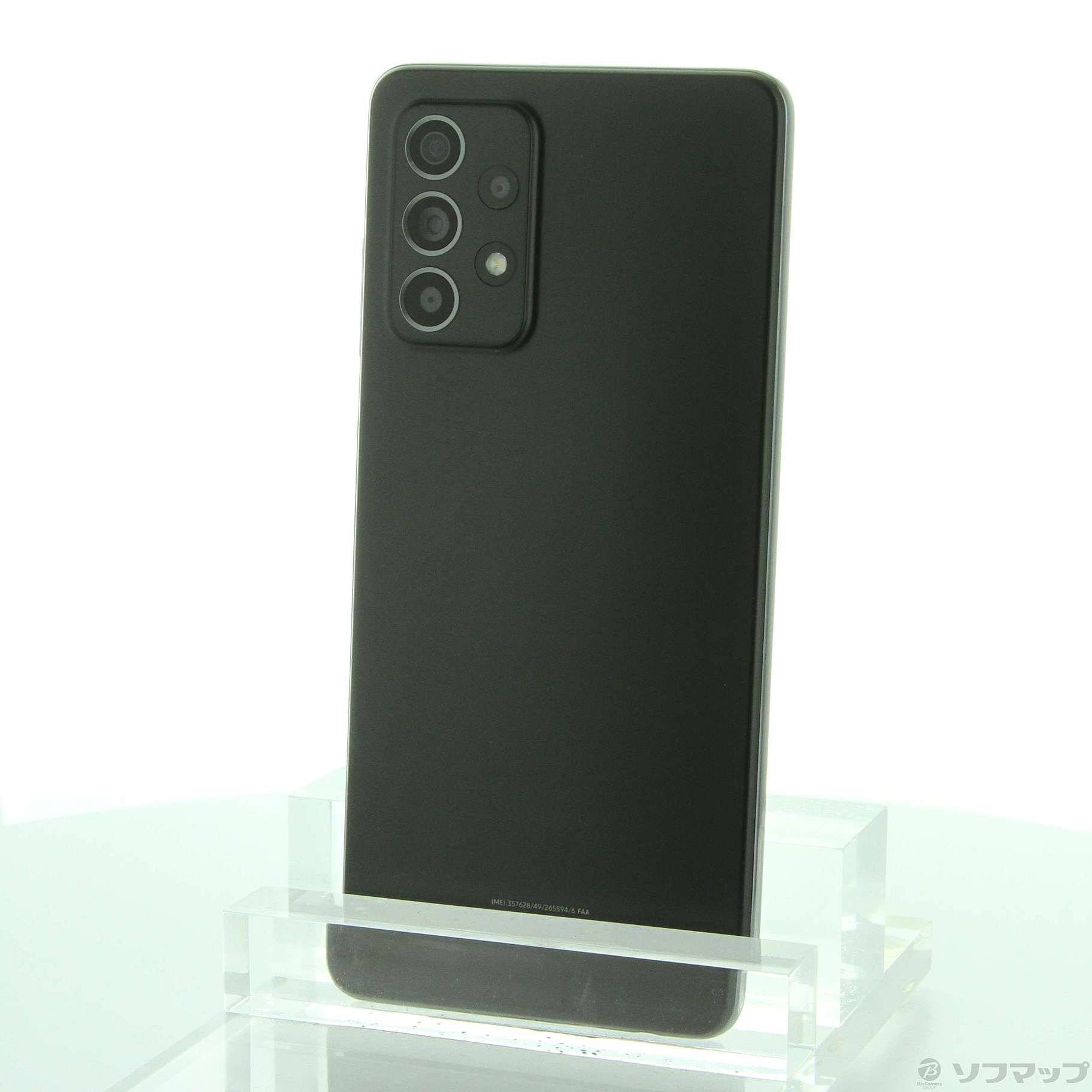 中古】Galaxy A52 5G 128GB オーサムブラック SC-53B docomoロック解除