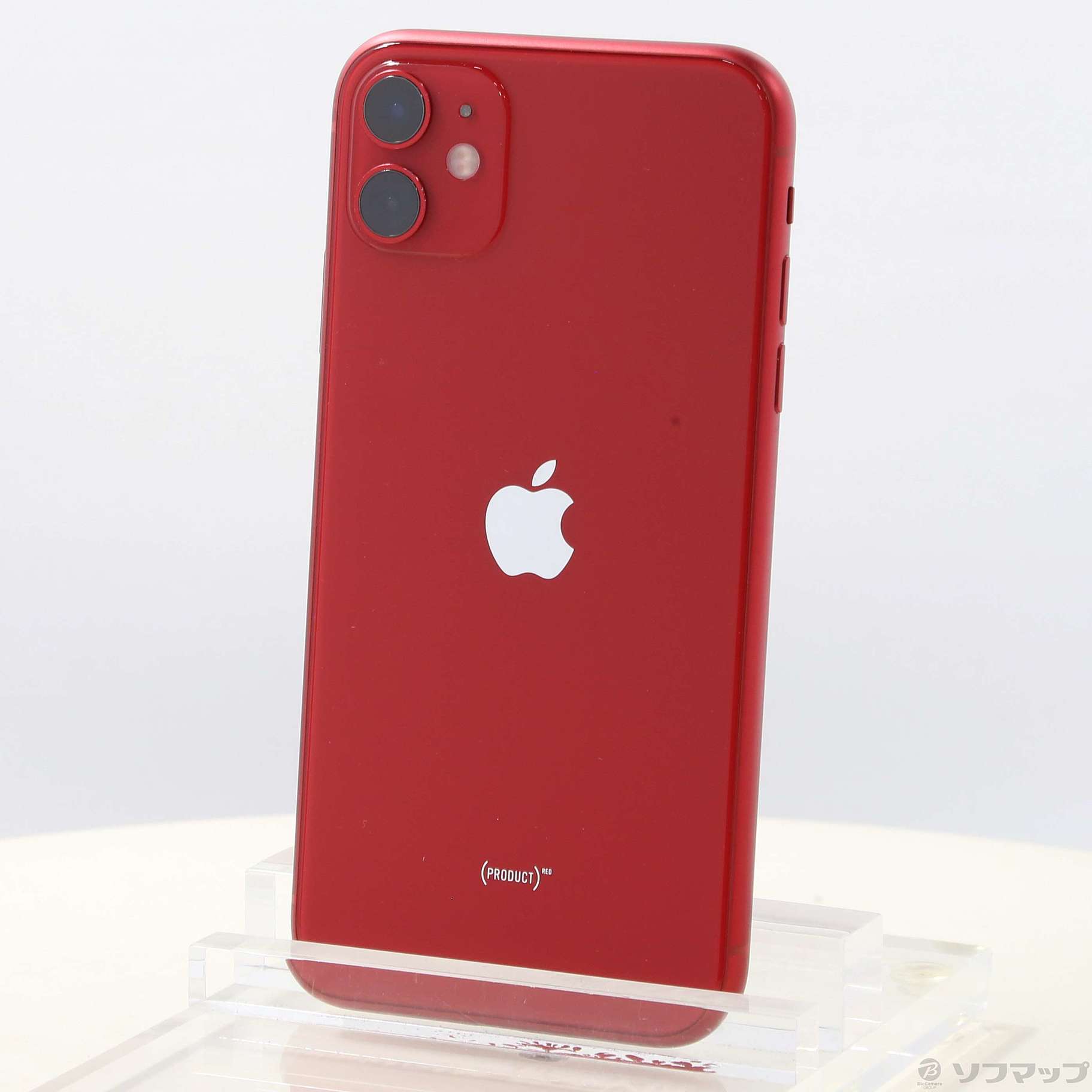 中古】iPhone11 128GB プロダクトレッド MWM32J／A SIMフリー