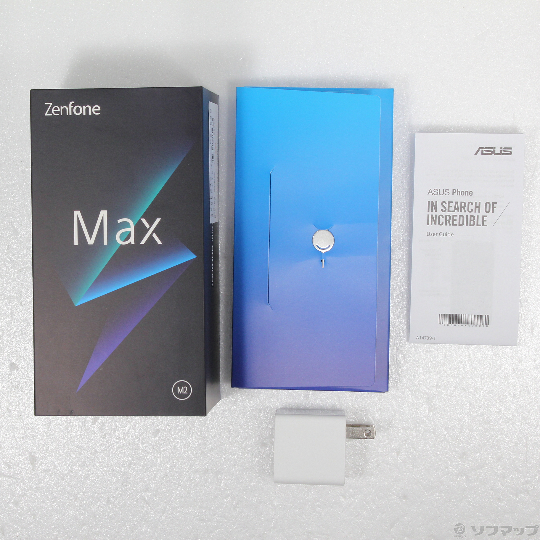 中古】ZenFone Max M2 64GB ミッドナイトブラック ZB633KL-BK64S4 SIMフリー [2133048190063] -  リコレ！|ビックカメラグループ ソフマップの中古通販サイト