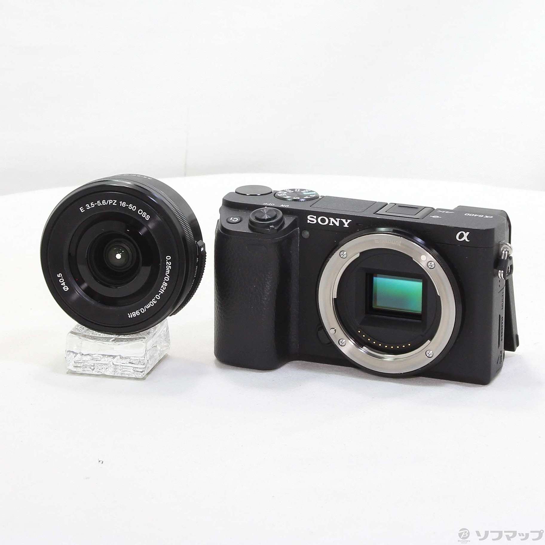 中古】α6400 ILCE-6400L パワーズームレンズキット ブラック ...