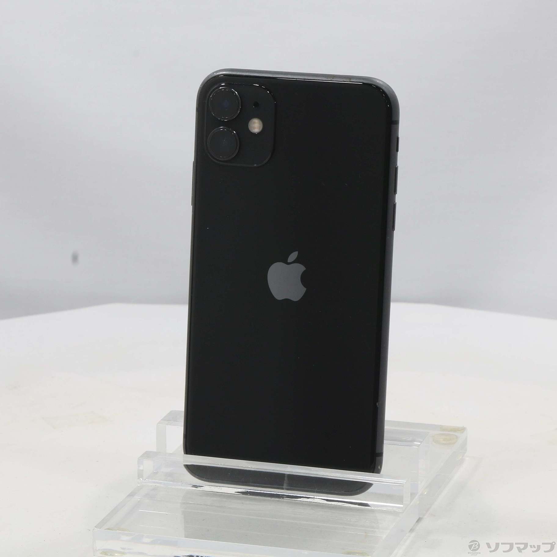 中古】iPhone11 128GB ブラック MWM02J／A SIMフリー [2133048195723