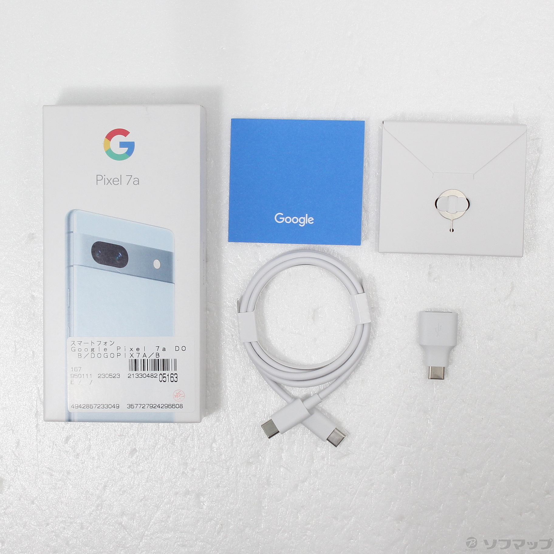 中古】Google Pixel 7a 128GB シー GA04275-JP docomoロック解除SIM