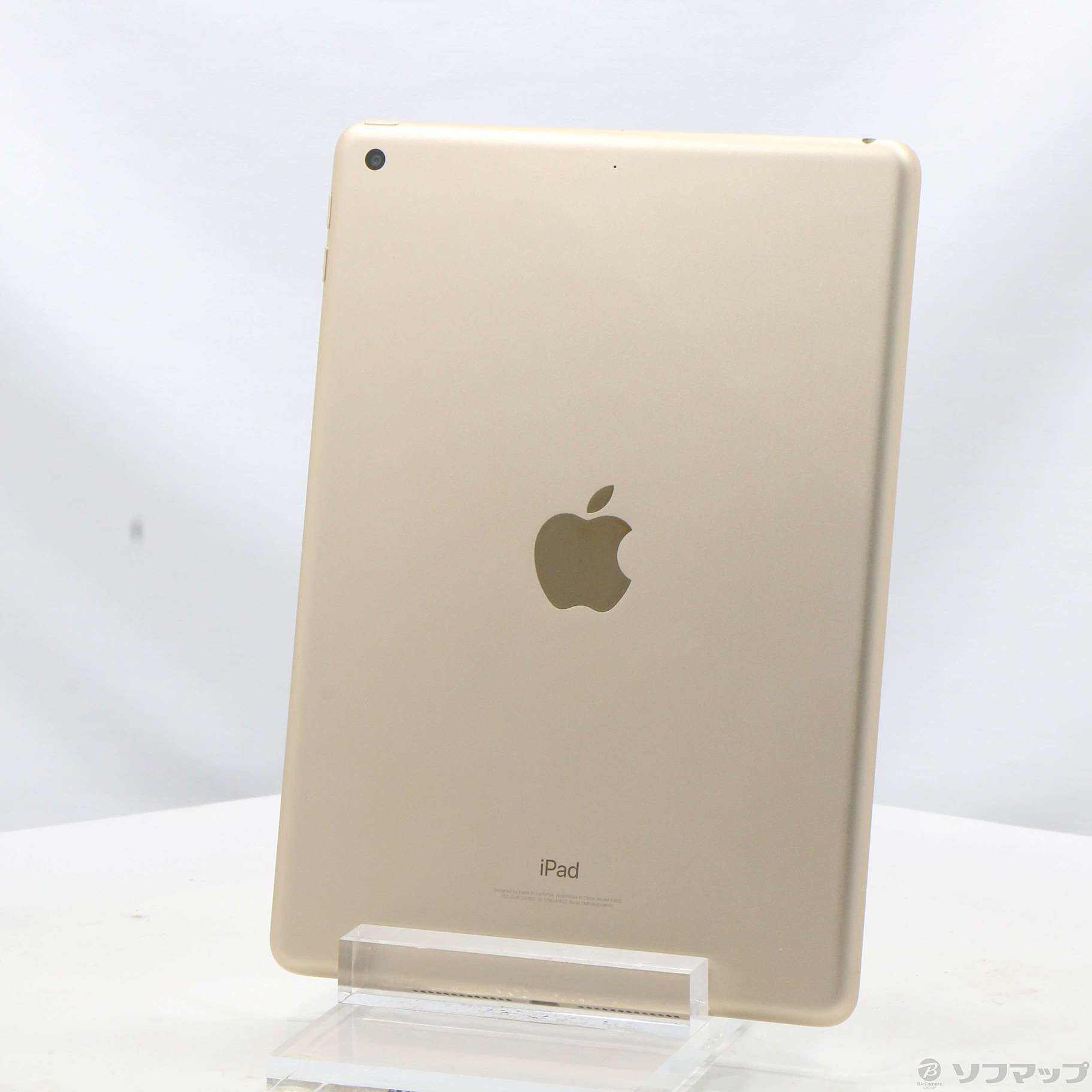 中古】iPad 第5世代 128GB ゴールド MPGW2J／A Wi-Fi [2133048217333