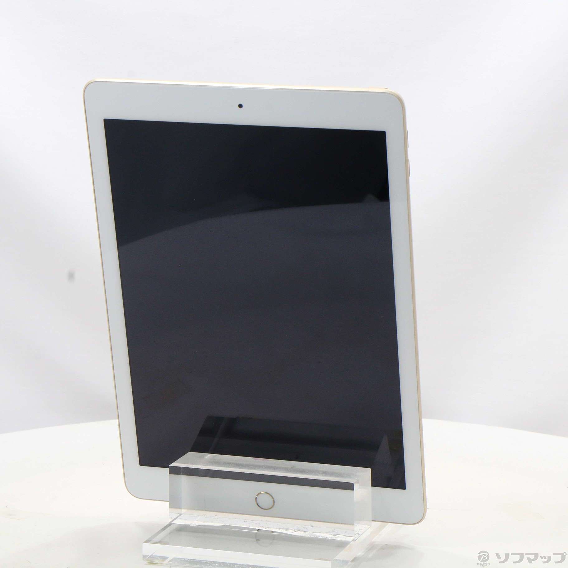 中古】iPad 第5世代 128GB ゴールド MPGW2J／A Wi-Fi [2133048217333