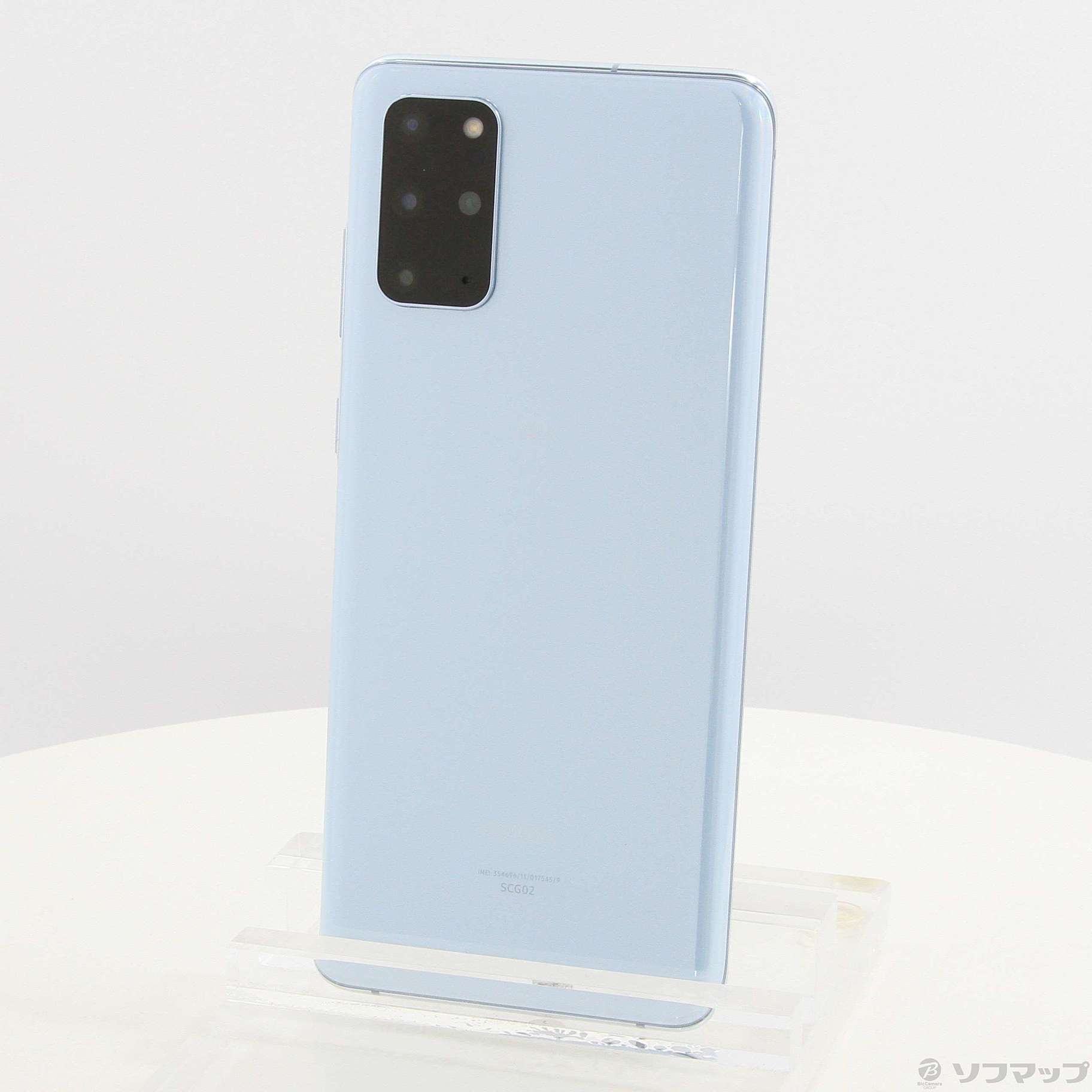 中古】Galaxy S20+ 5G 128GB クラウドブルー SCG02 auロック解除