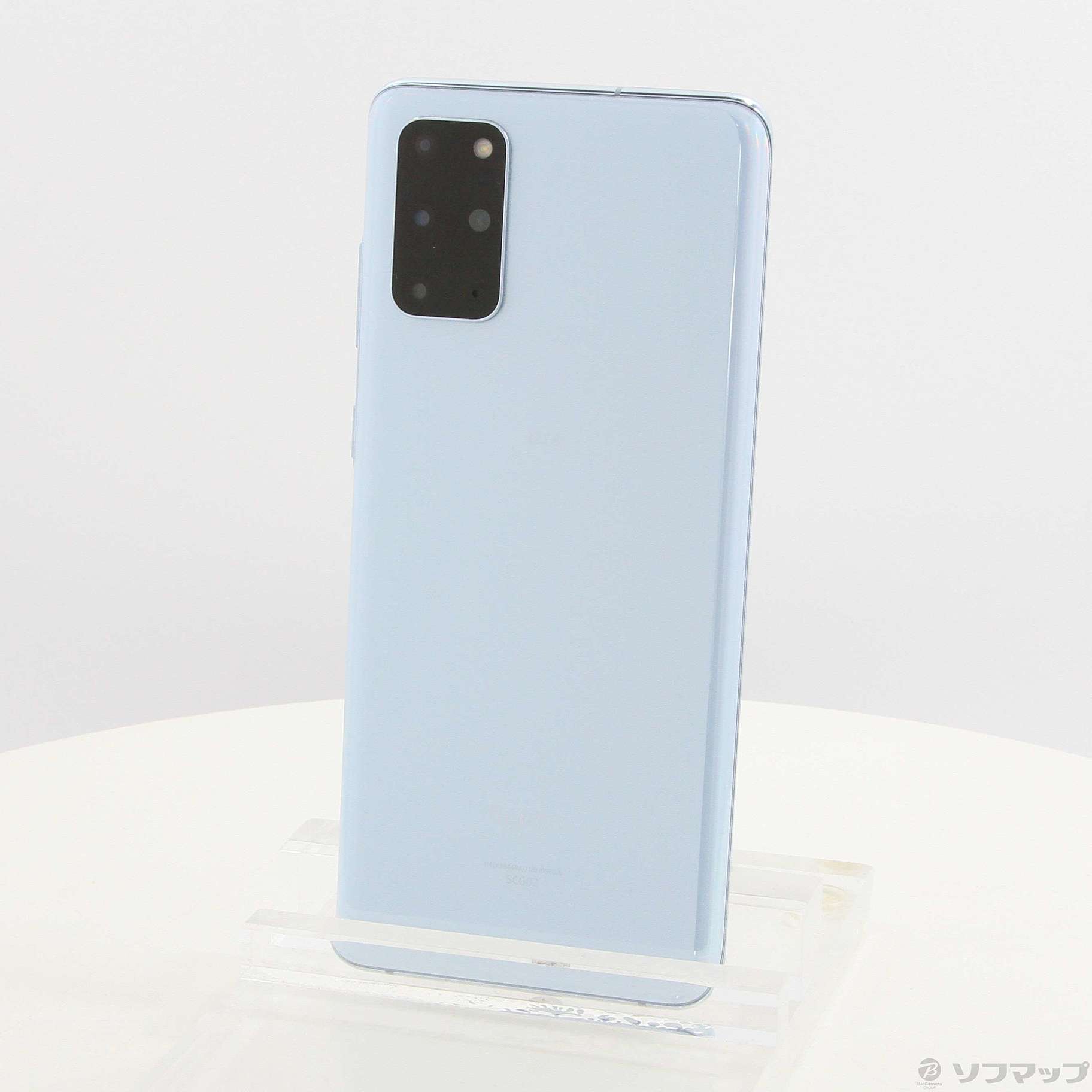 中古】セール対象品 Galaxy S20+ 5G 128GB クラウドブルー SCG02 au ...