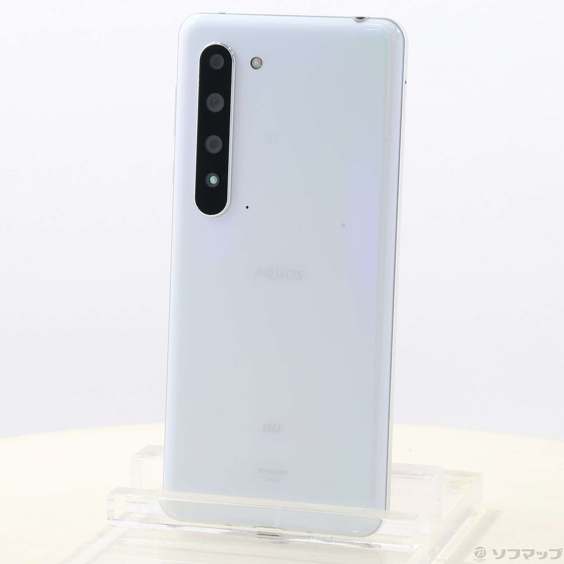 中古】AQUOS R5G 256GB オーロラホワイト SHG01 auロック解除SIMフリー