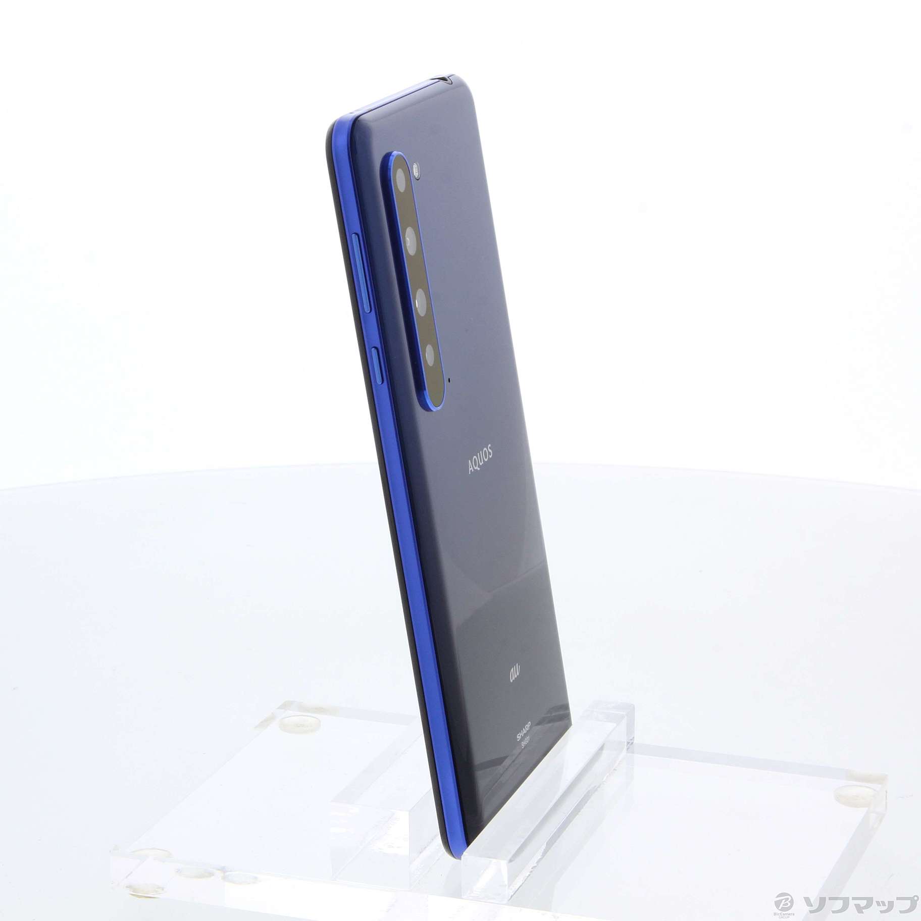 中古】AQUOS R5G 256GB アースブルー SHG01 auロック解除SIMフリー