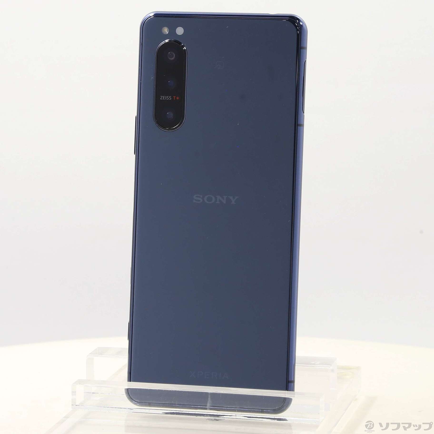 中古】Xperia 5 II 128GB ブルー SOG02 auロック解除SIMフリー