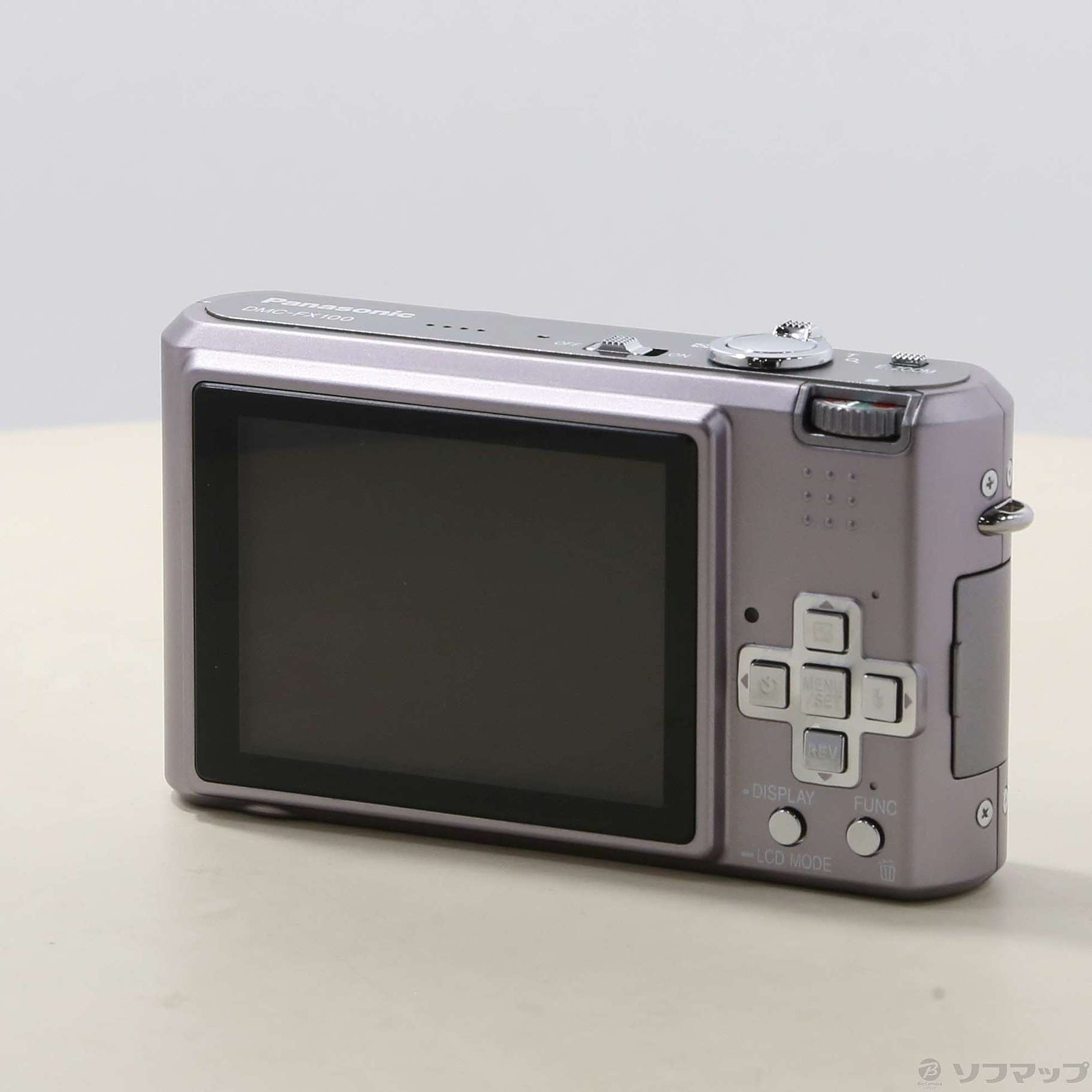難あり】Panasonic ルミックスDMC-FX100 デジカメシルバー