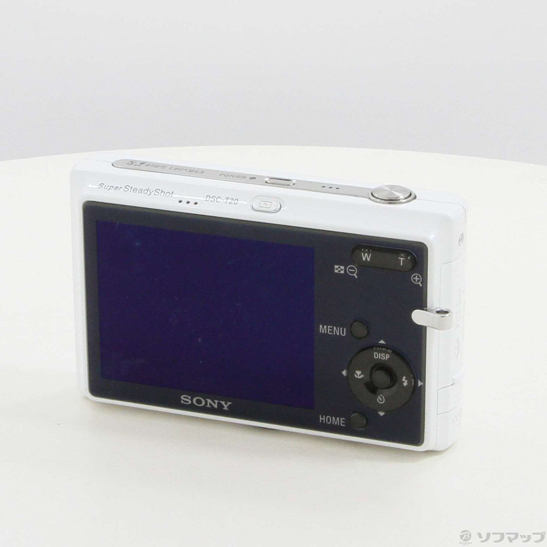 中古】CYBERSHOT DSC-T20 W (810万画素／3倍ズーム／ホワイト