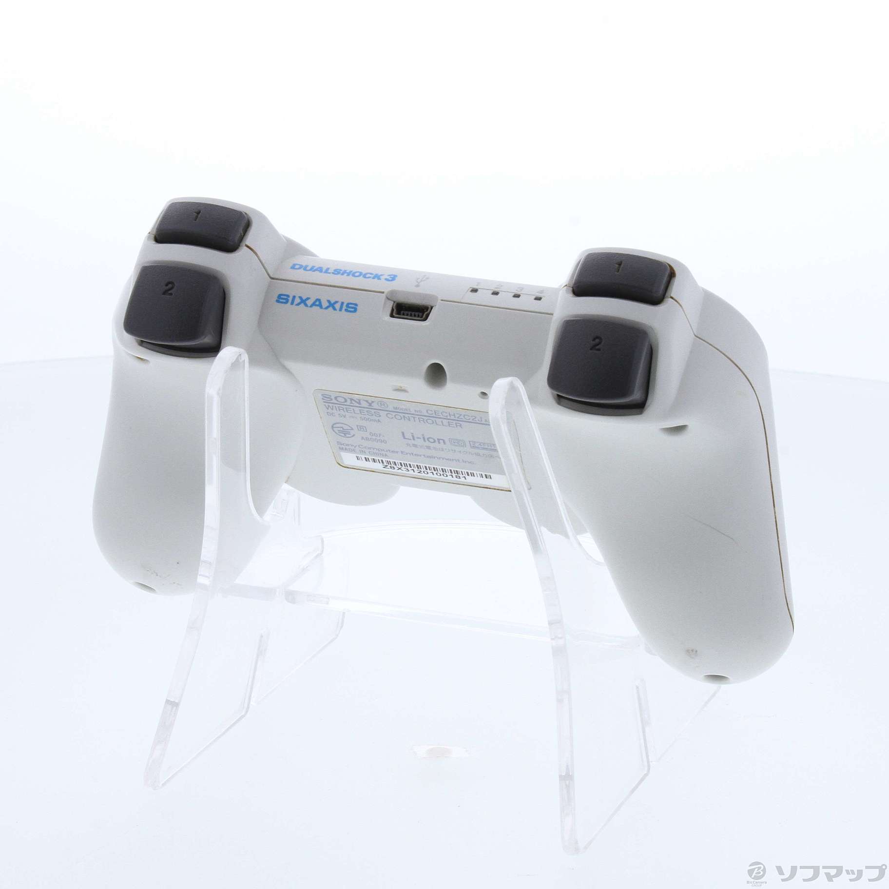 ワイヤレスコントローラ DUALSHOCK 3 CECH-ZC2JLW クラシック・ホワイト