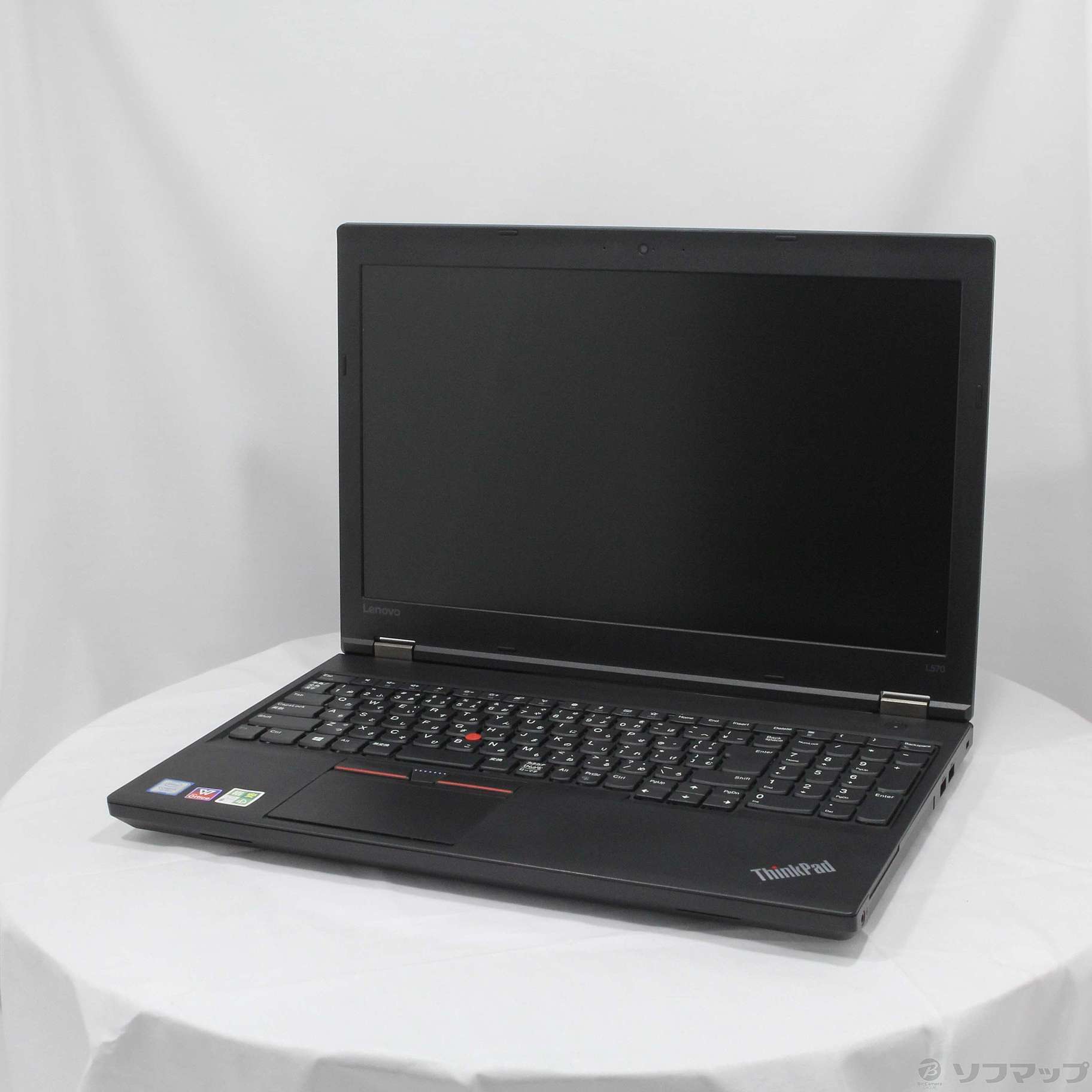 中古】格安安心パソコン ThinkPad L570 20J9A0F6JP ［Core-i5-7200U  (2.5GHz)／8GB／SSD128GB／15.6インチワイド］ [2133048244476] - リコレ！|ビックカメラグループ  ソフマップの中古通販サイト - 返品送料無料