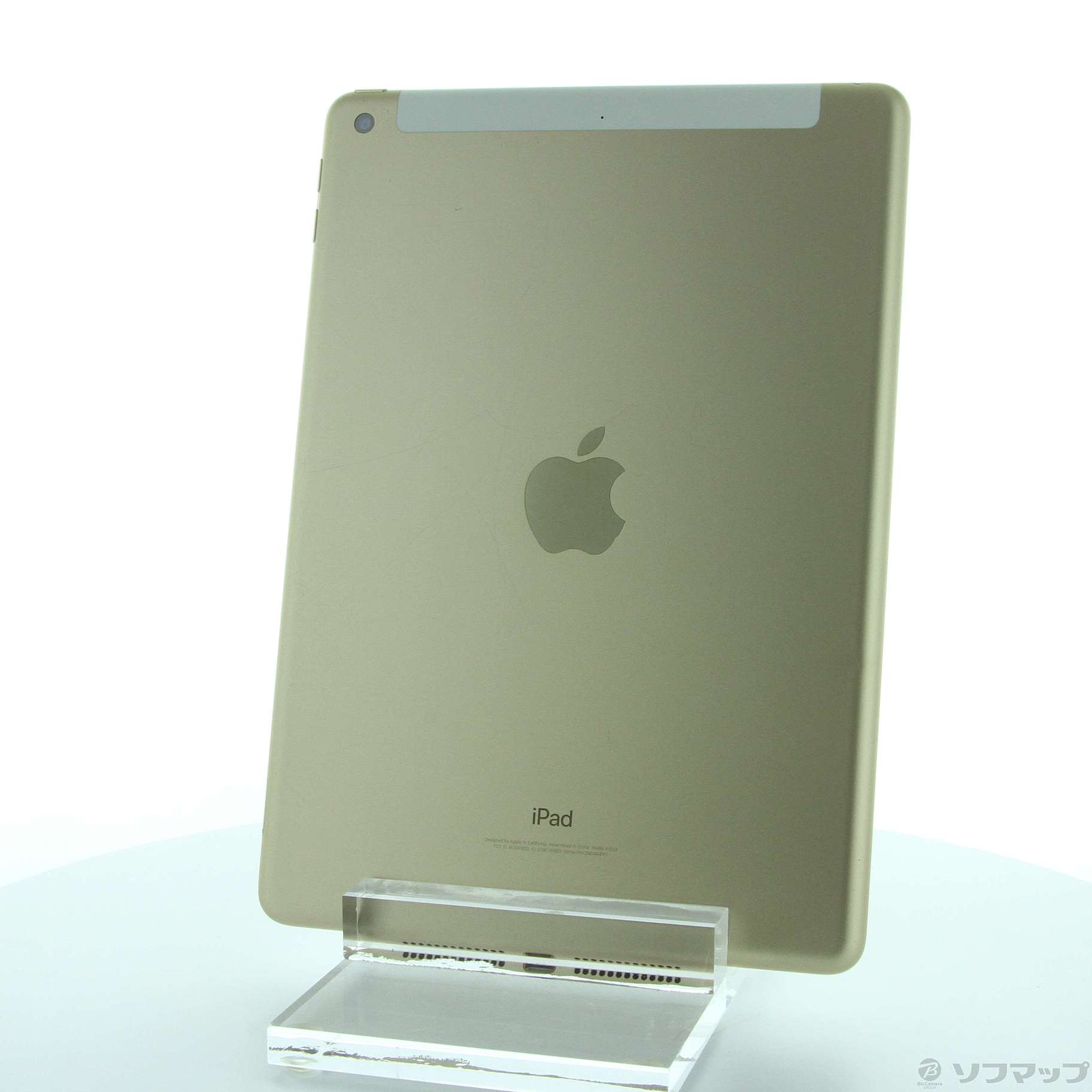 中古】iPad 第5世代 32GB ゴールド NPG42J／A docomoロック解除SIM