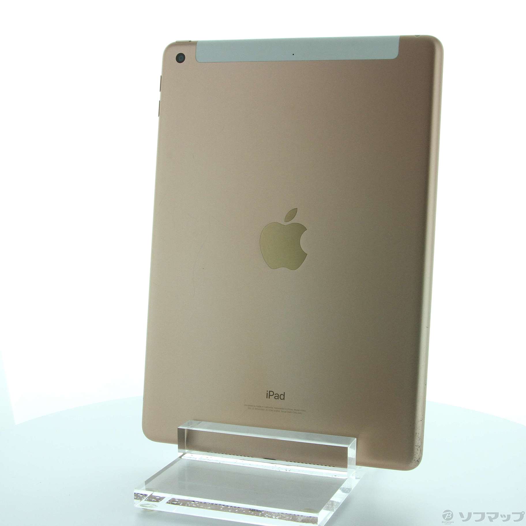 中古】iPad 第6世代 32GB ゴールド MRM02J／A docomoロック解除SIM