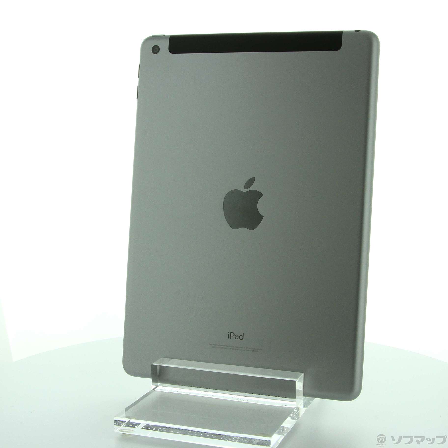 (中古)Apple iPad 第6世代 32GB スペースグレイ MR6N2J/A SoftBankロック解除SIMフリー(348-ud)