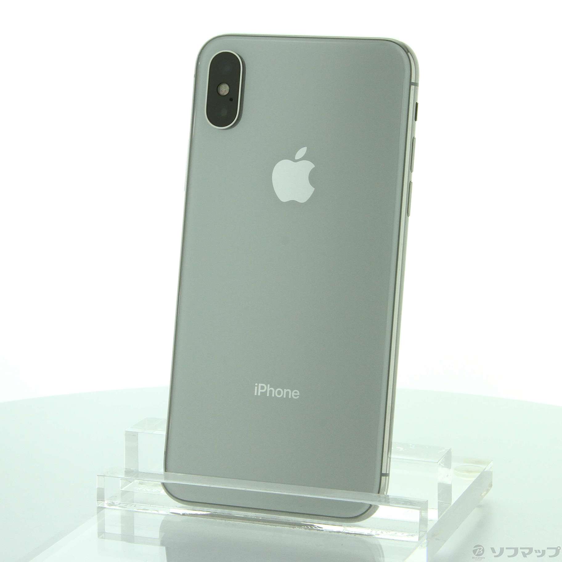 中古】iPhoneX 256GB シルバー MQC22J／A SIMフリー [2133048250668