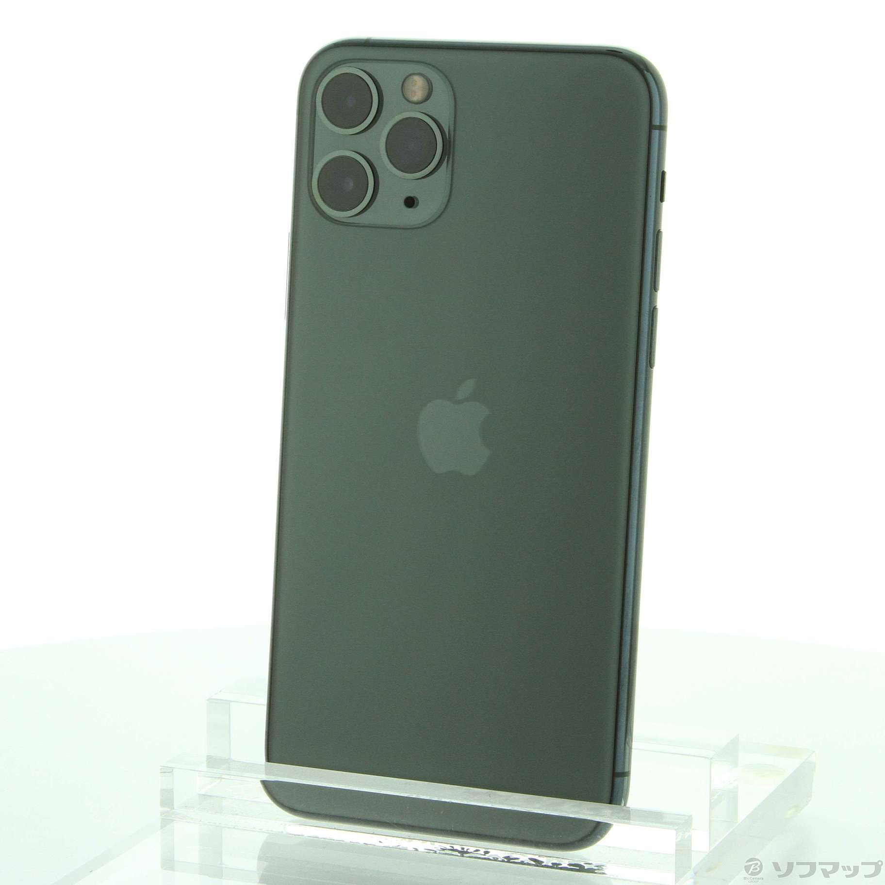 中古】iPhone11 Pro 256GB ミッドナイトグリーン MWCC2J／A SIMフリー