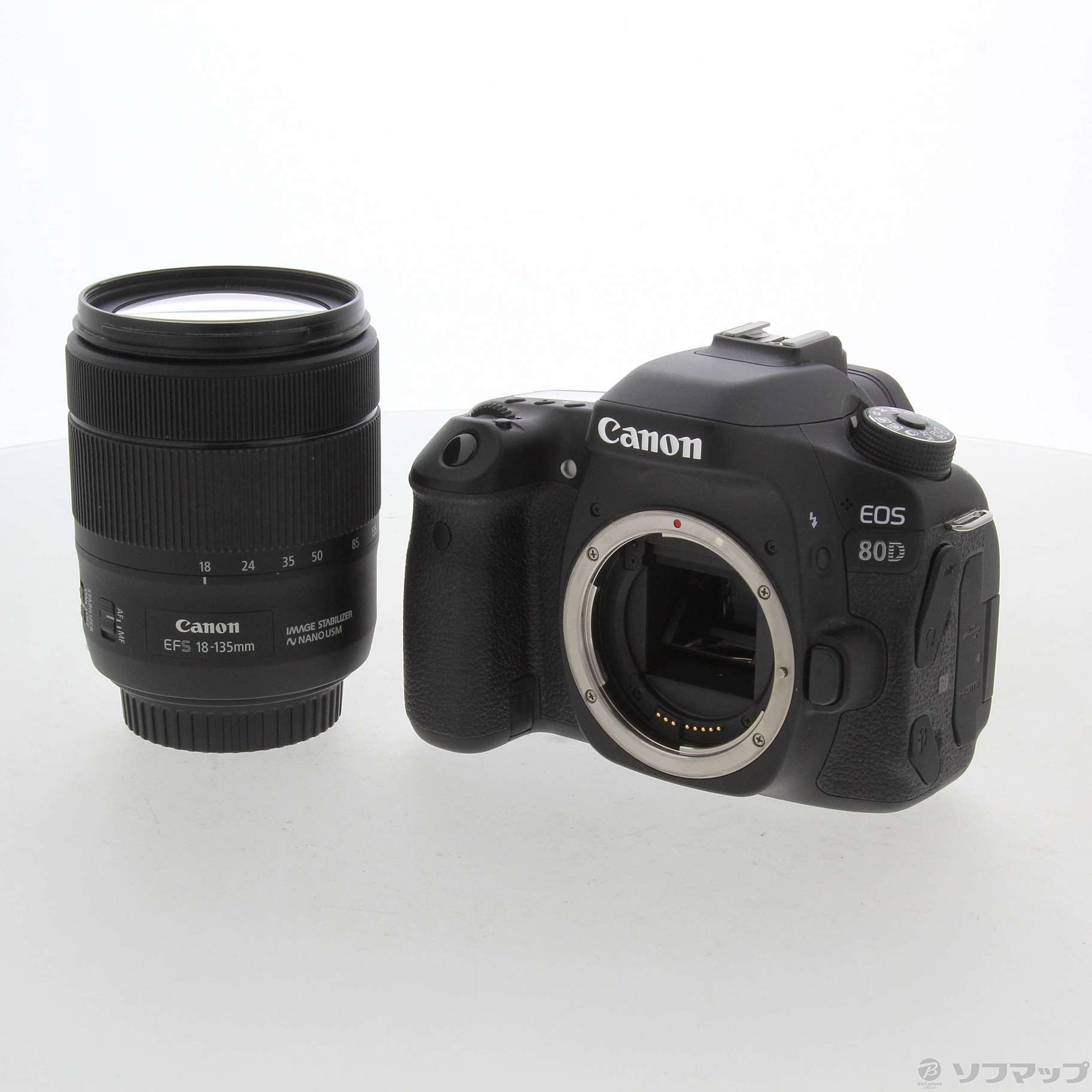 中古】EOS 80D EF-S18-135 IS USM レンズキット [2133048259470