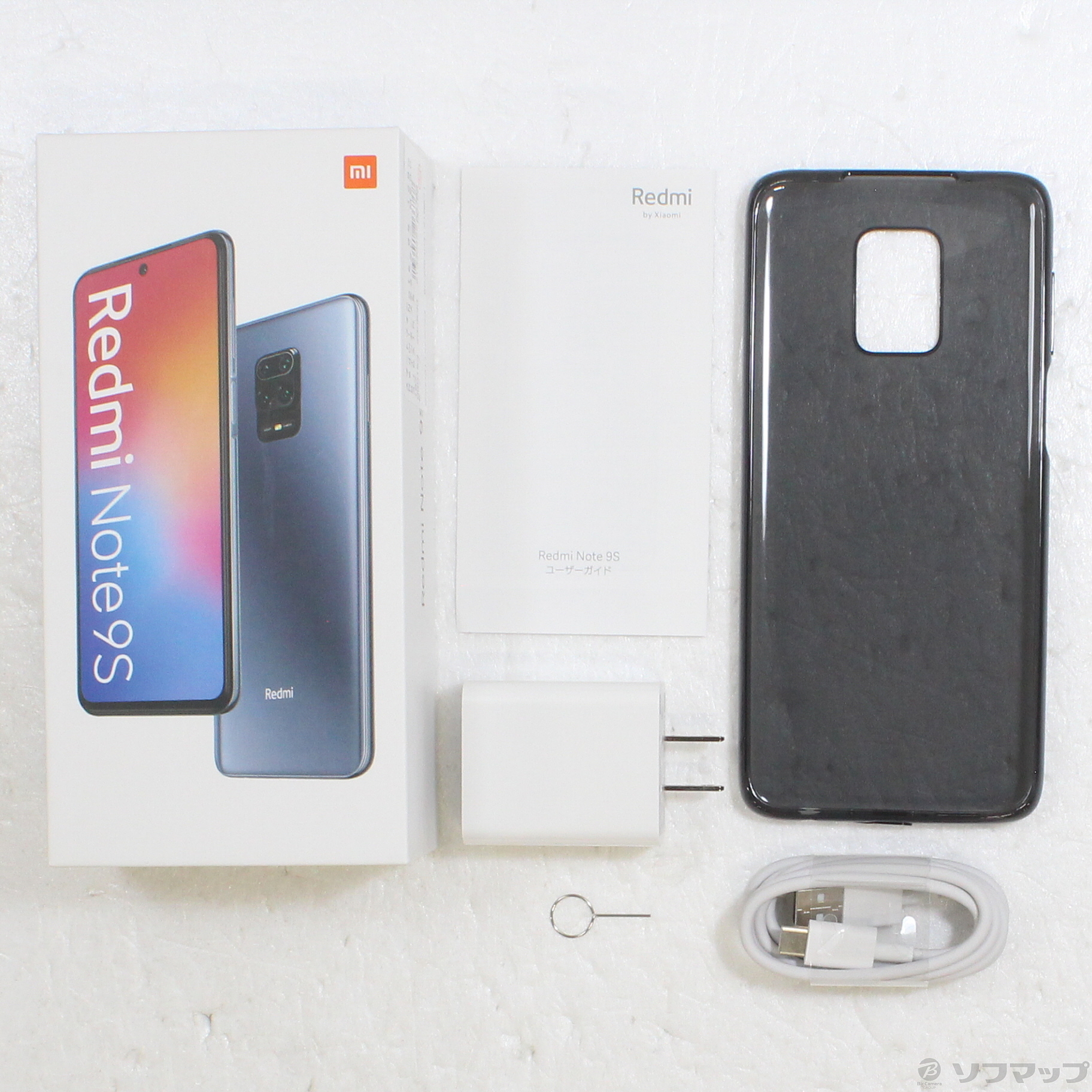 中古】Redmi Note 9S 128GB インターステラーグレー M2003J6A1R SIM