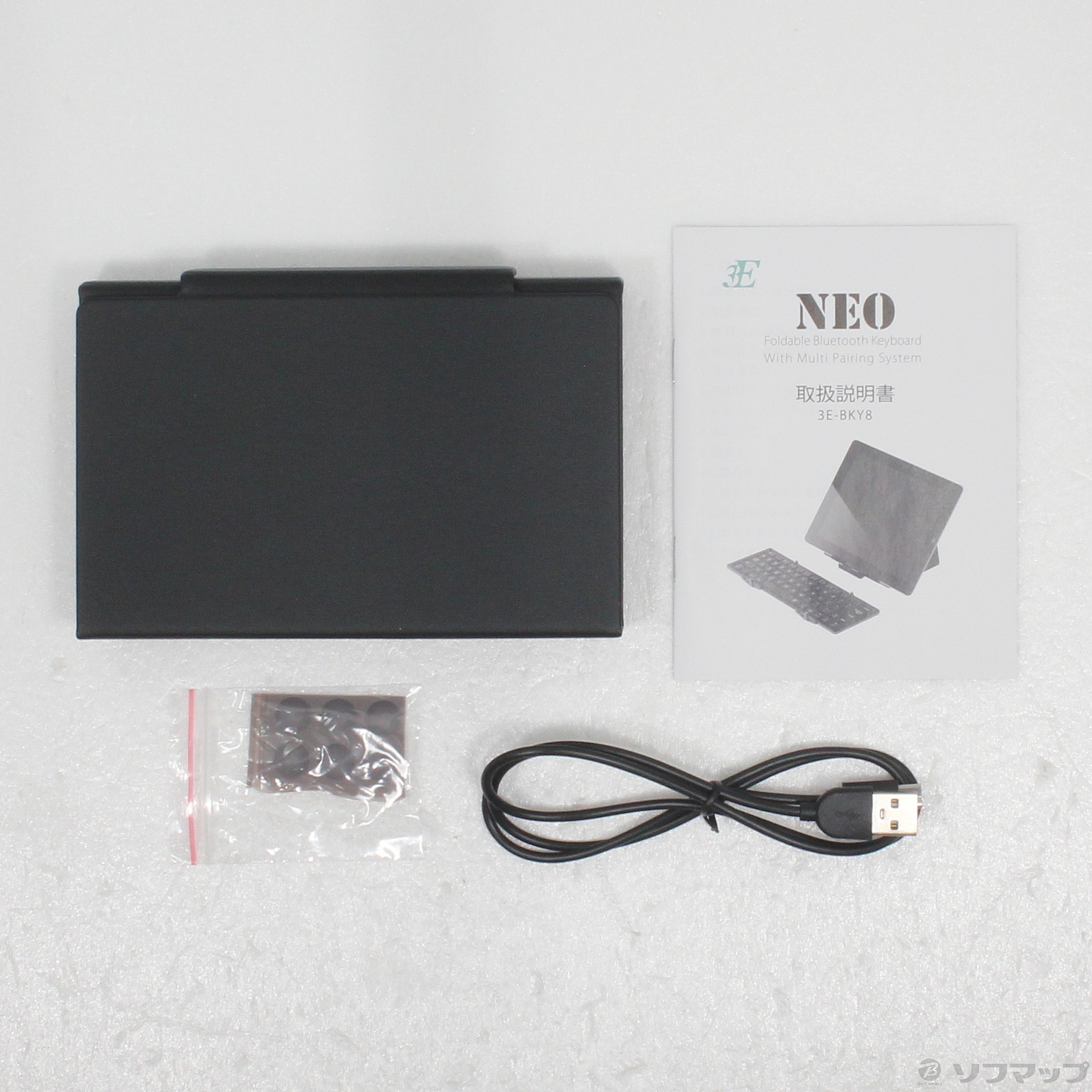 中古】〔展示品〕 Bluetooth Keyboard 【NEO】 ブラック 3E-BKY8-BK