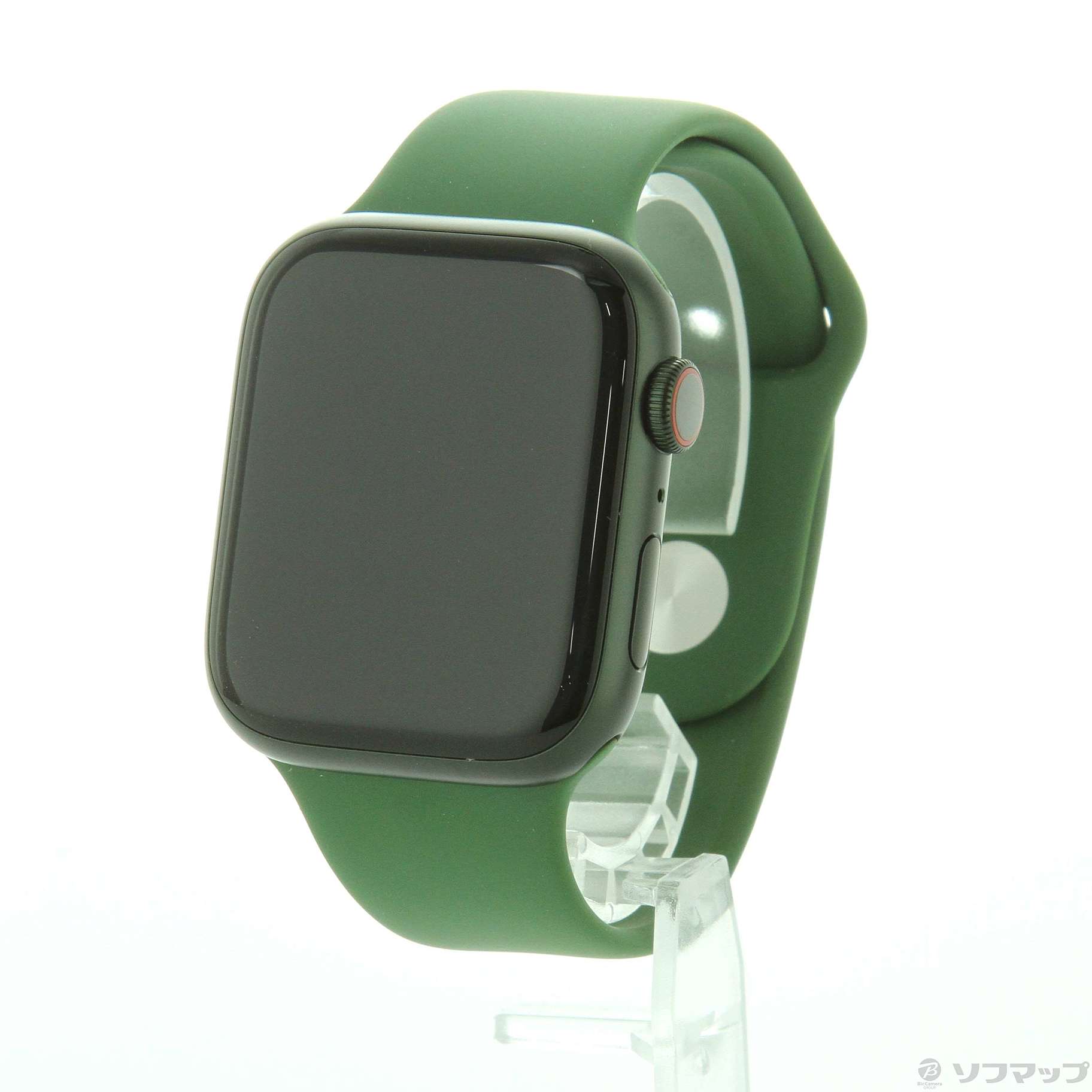 中古】〔展示品〕 Apple Watch Series 7 GPS + Cellular 45mm グリーンアルミニウムケース  クローバースポーツバンド [2133048289187] - リコレ！|ビックカメラグループ ソフマップの中古通販サイト