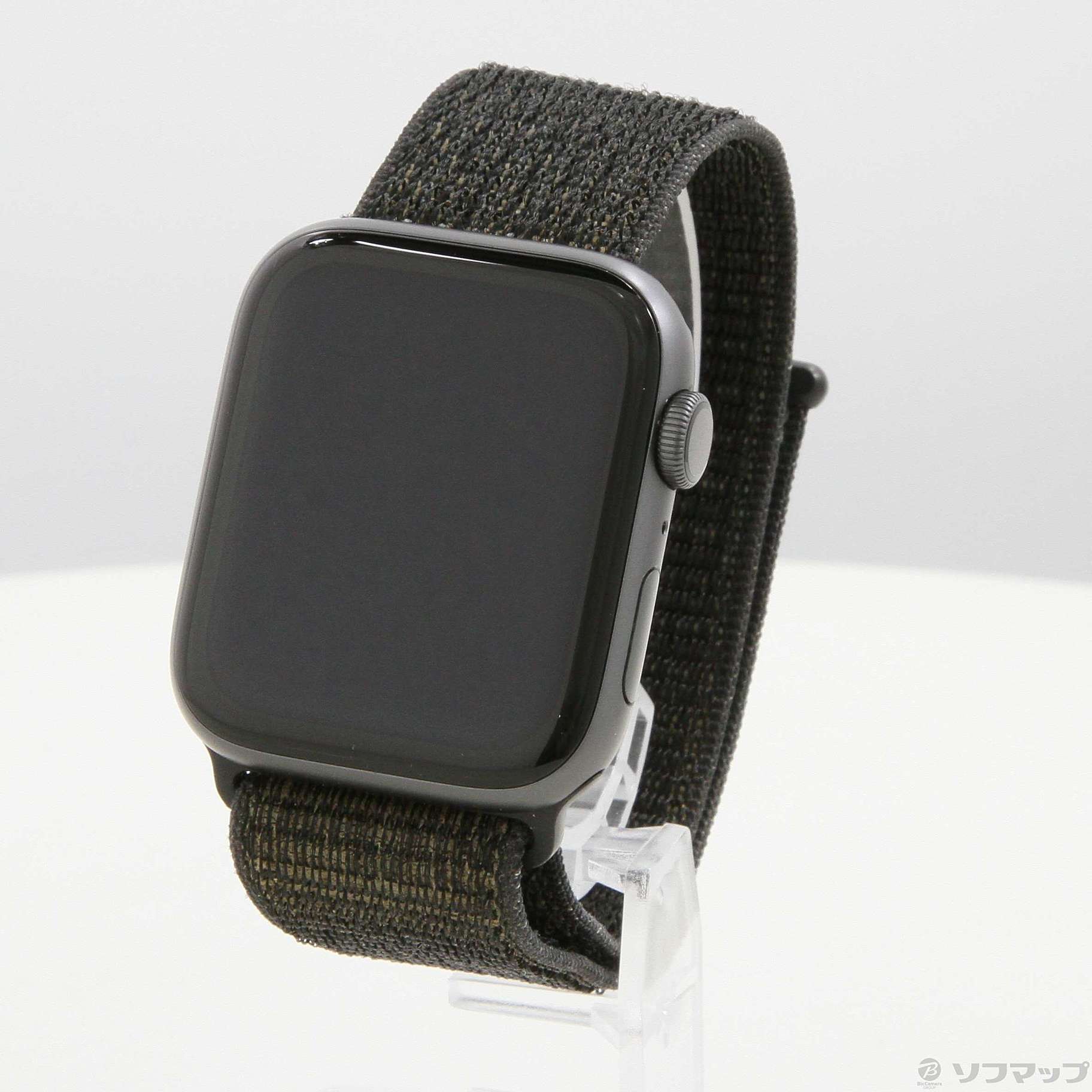 Apple Watch Series 4 Nike+ GPS 44mm スペースグレイアルミニウムケース ブラックNikeスポーツループ