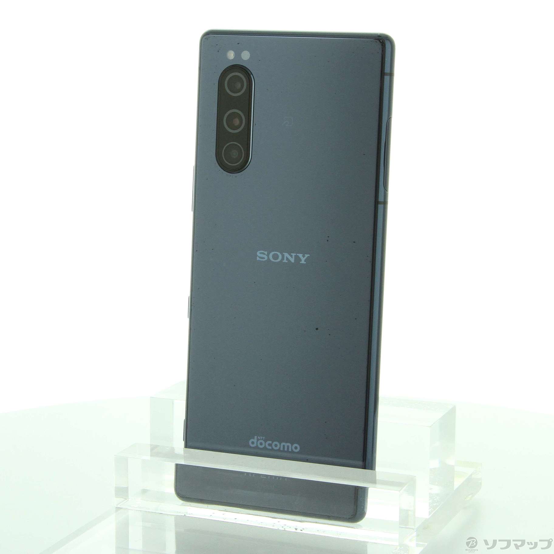 中古】Xperia 5 64GB ブルー SO-01M docomoロック解除SIMフリー