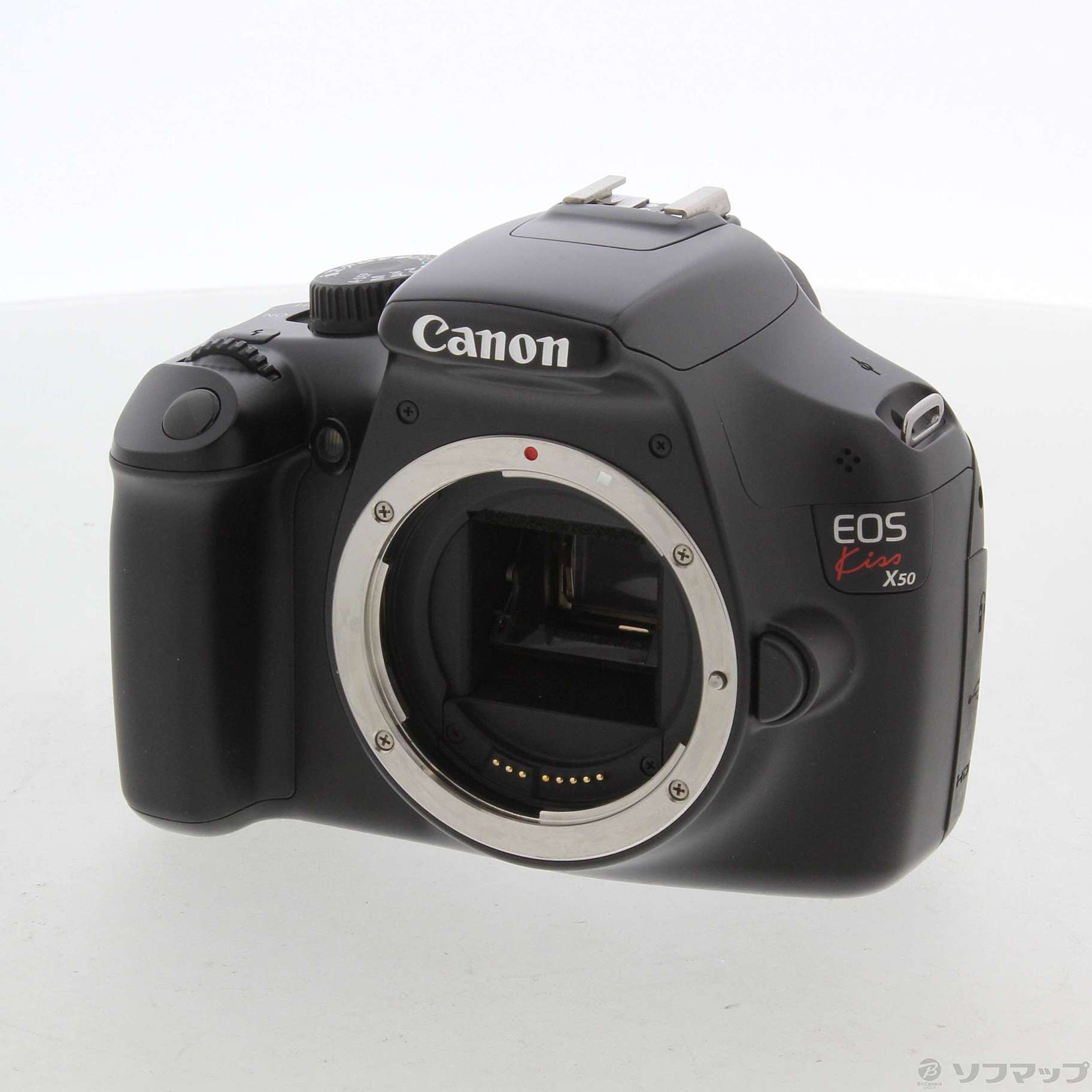 Canon 一眼レフカメラ EOS Kiss X50 単焦点レンズつきカメラ種類一眼レフ