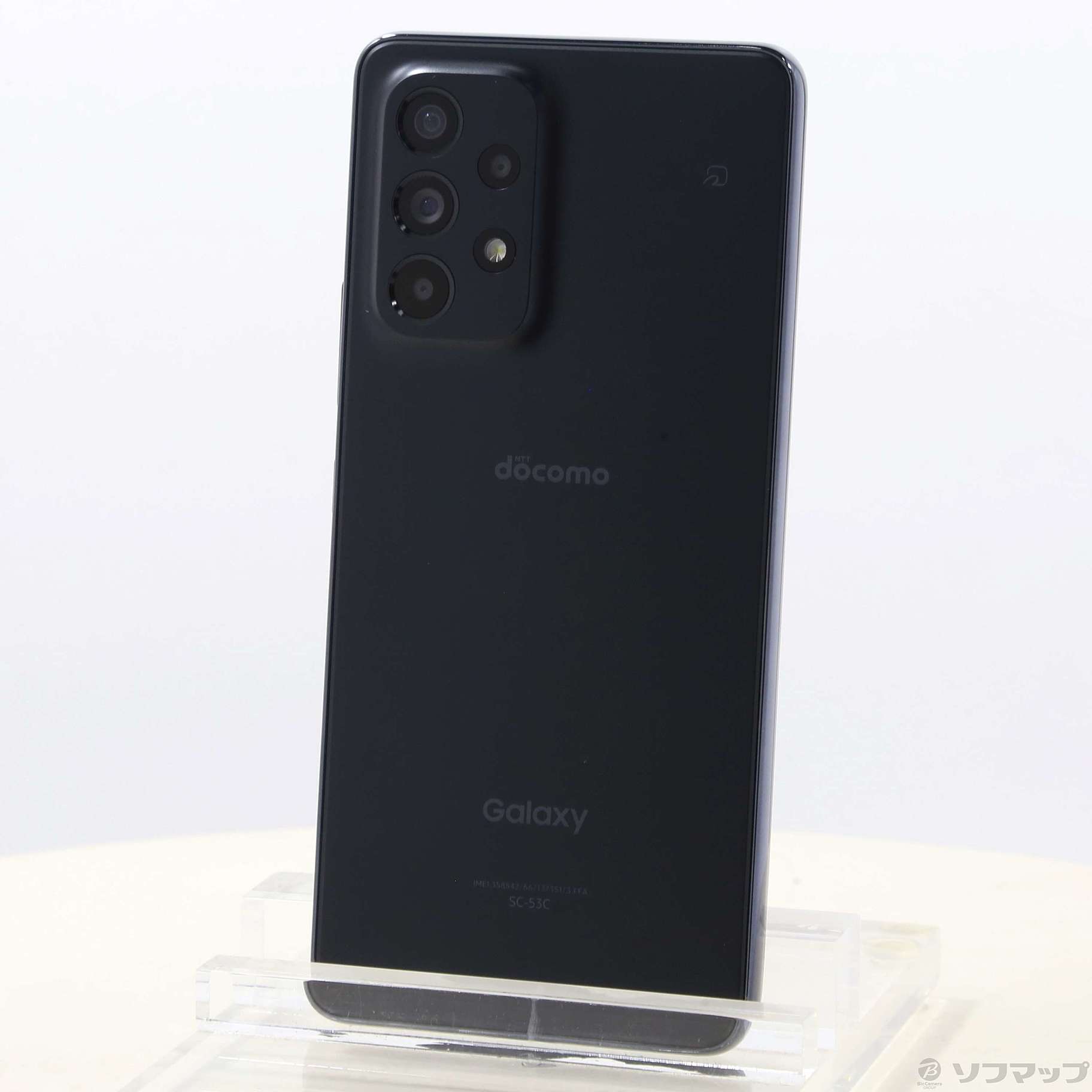 中古】Galaxy A53 5G 128GB オーサムブラック SC-53C docomoロック解除