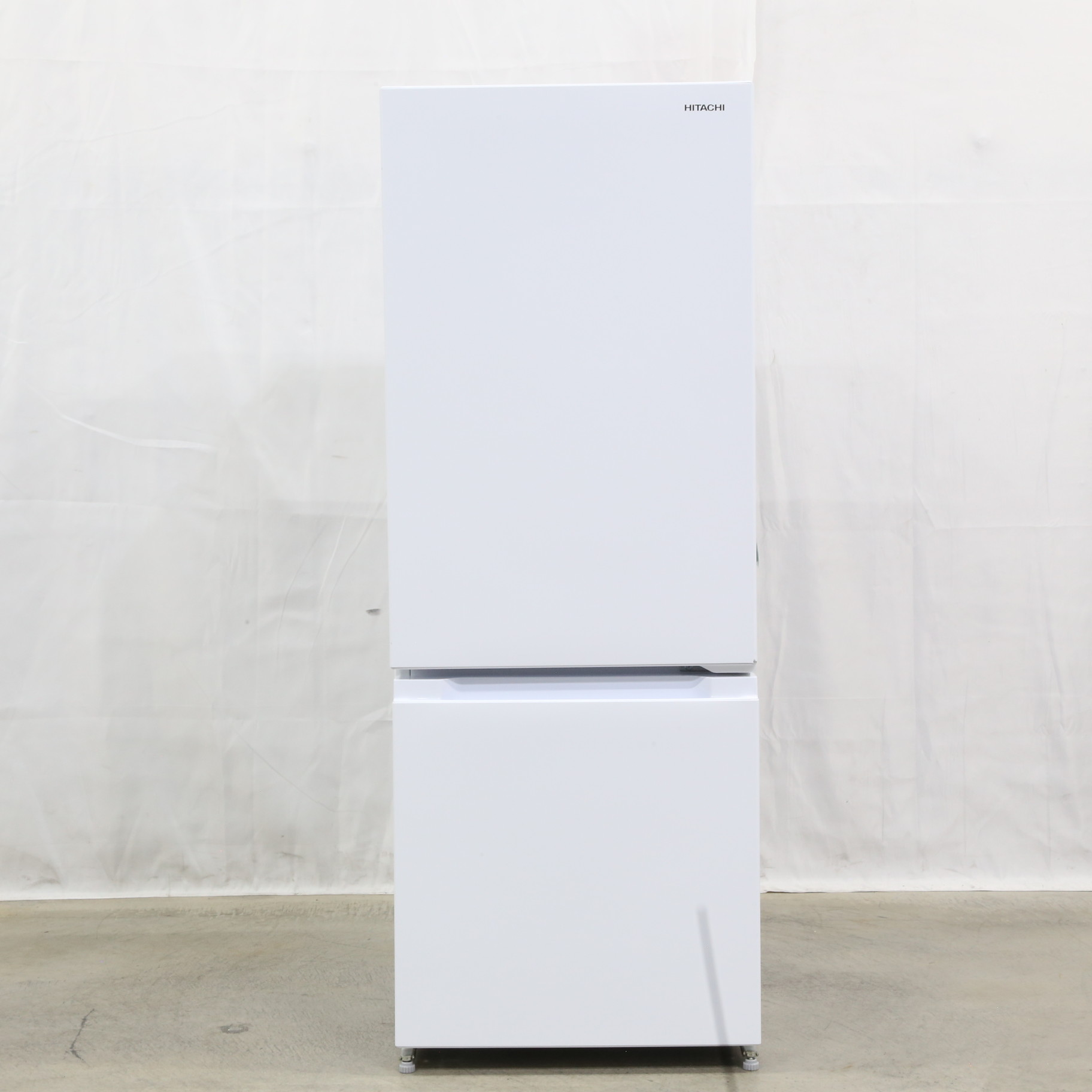 〔展示品〕 冷蔵庫 ホワイト RL-154SA-W ［約47.9cm ／2ドア ／右開きタイプ ／154L ／2022年］