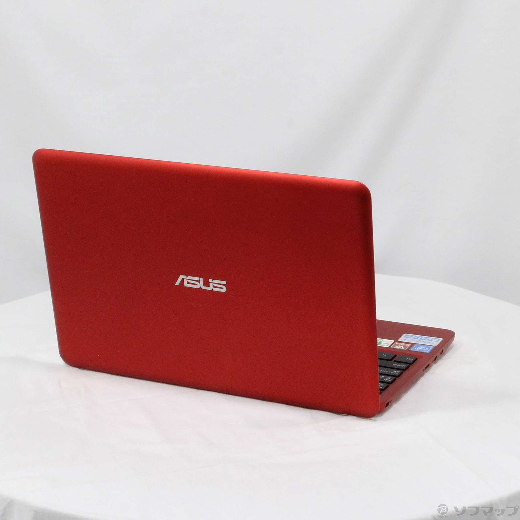 Red10 【中古】格安安心パソコン EeeBook X205TA X205TA-RED10 レッド 〔Windows 10 ...