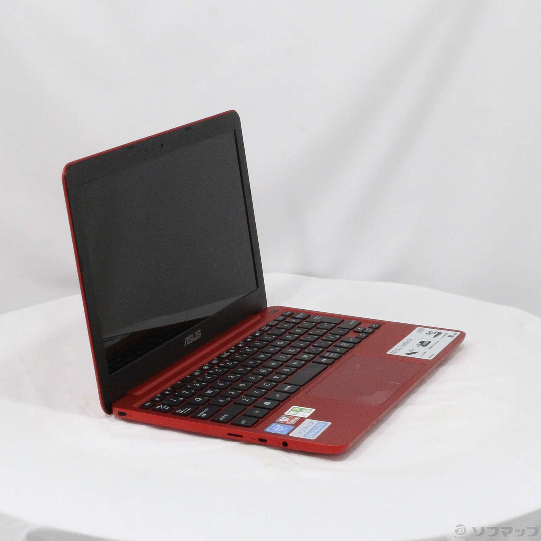 中古】格安安心パソコン EeeBook X205TA X205TA-RED10 レッド