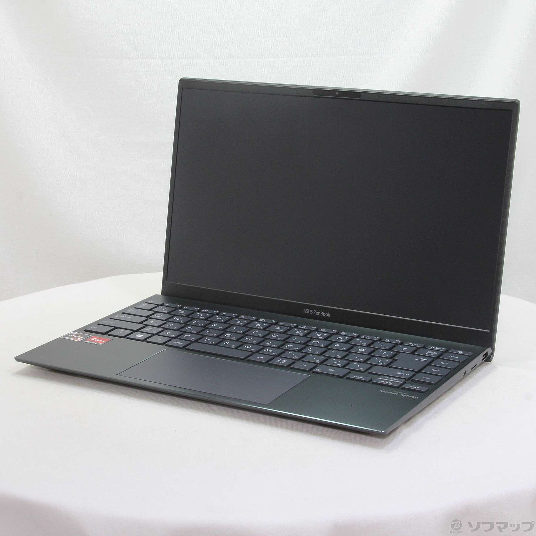 中古】〔展示品〕 Zenbook 14 UM425QA UM425QA-KIR515WS パイングレー 