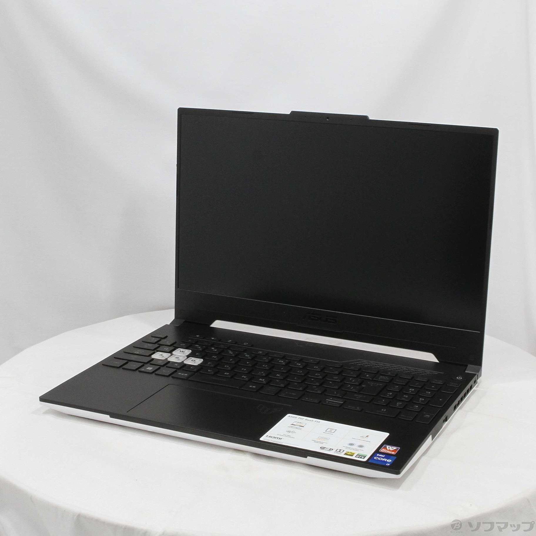 TUF Dash F15 FX517ZM FX517ZM-I7R3060BKS ムーンライトホワイト ［Core i7 12650H  (2.3GHz)／16GB／SSD512GB／GeForce RTX 3060 Laptop(6GB)／15.6インチワイド］