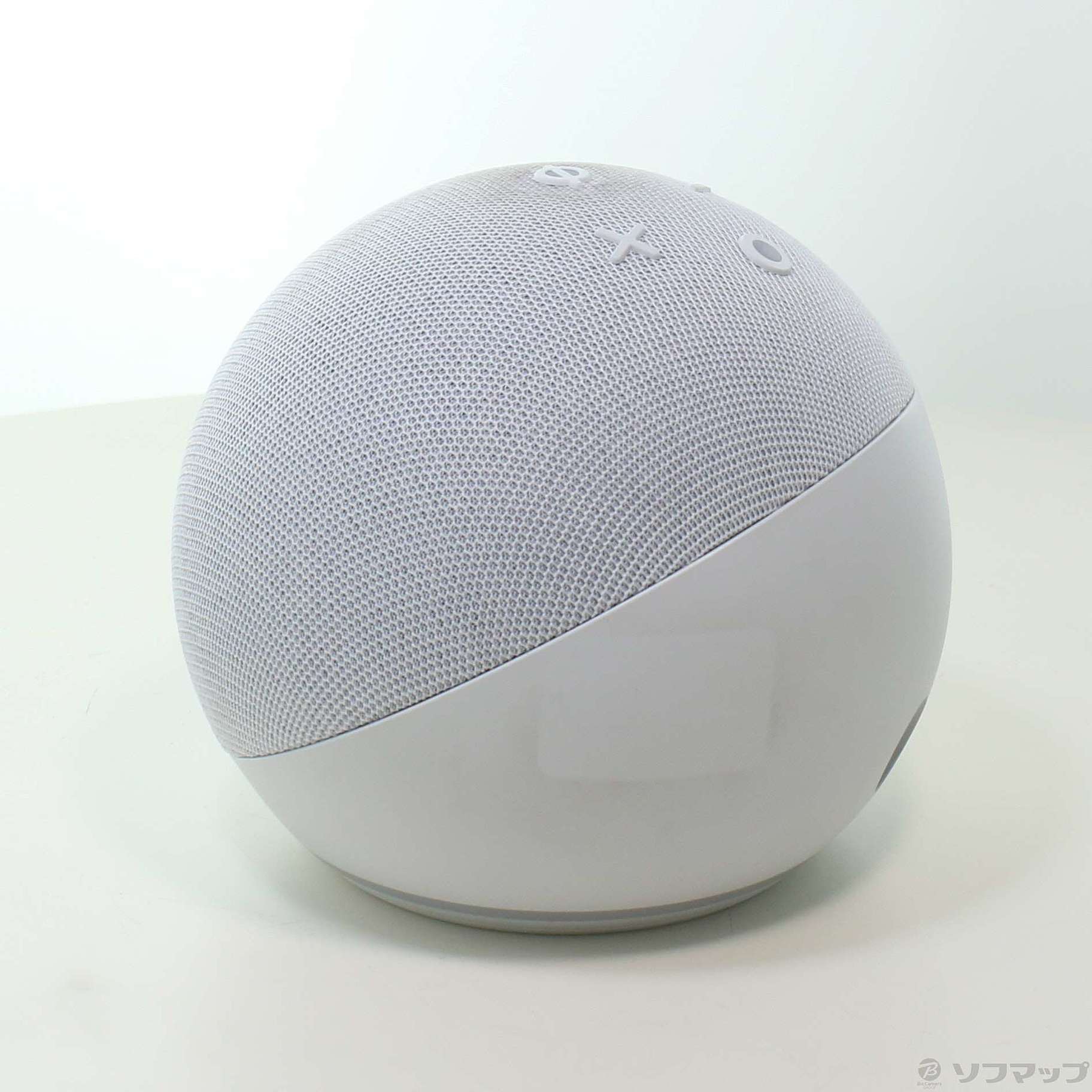 中古】〔展示品〕 Echo Dot with clock 第5世代 グレーシャーホワイト