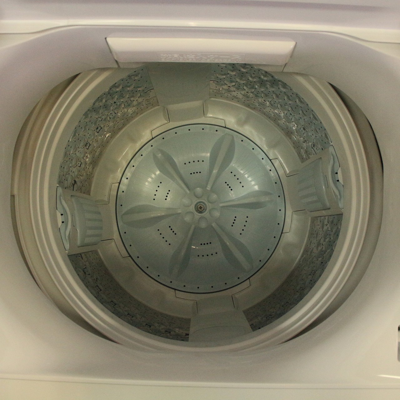 中古】〔展示品〕 全自動洗濯機 ZABOON（ザブーン） ピュアホワイト AW