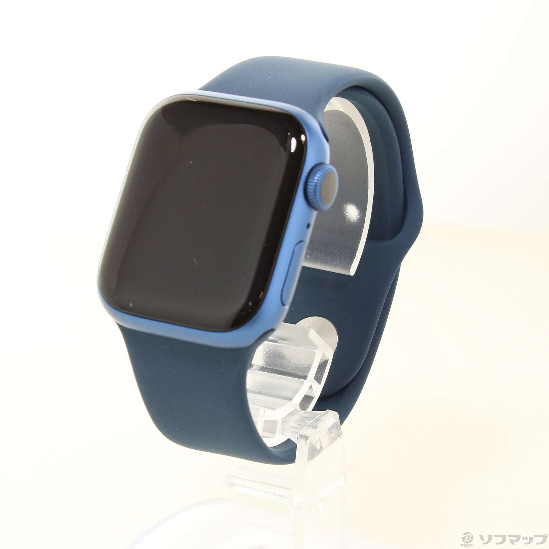 中古】〔展示品〕 Apple Watch Series 7 GPS 41mm ブルーアルミニウム