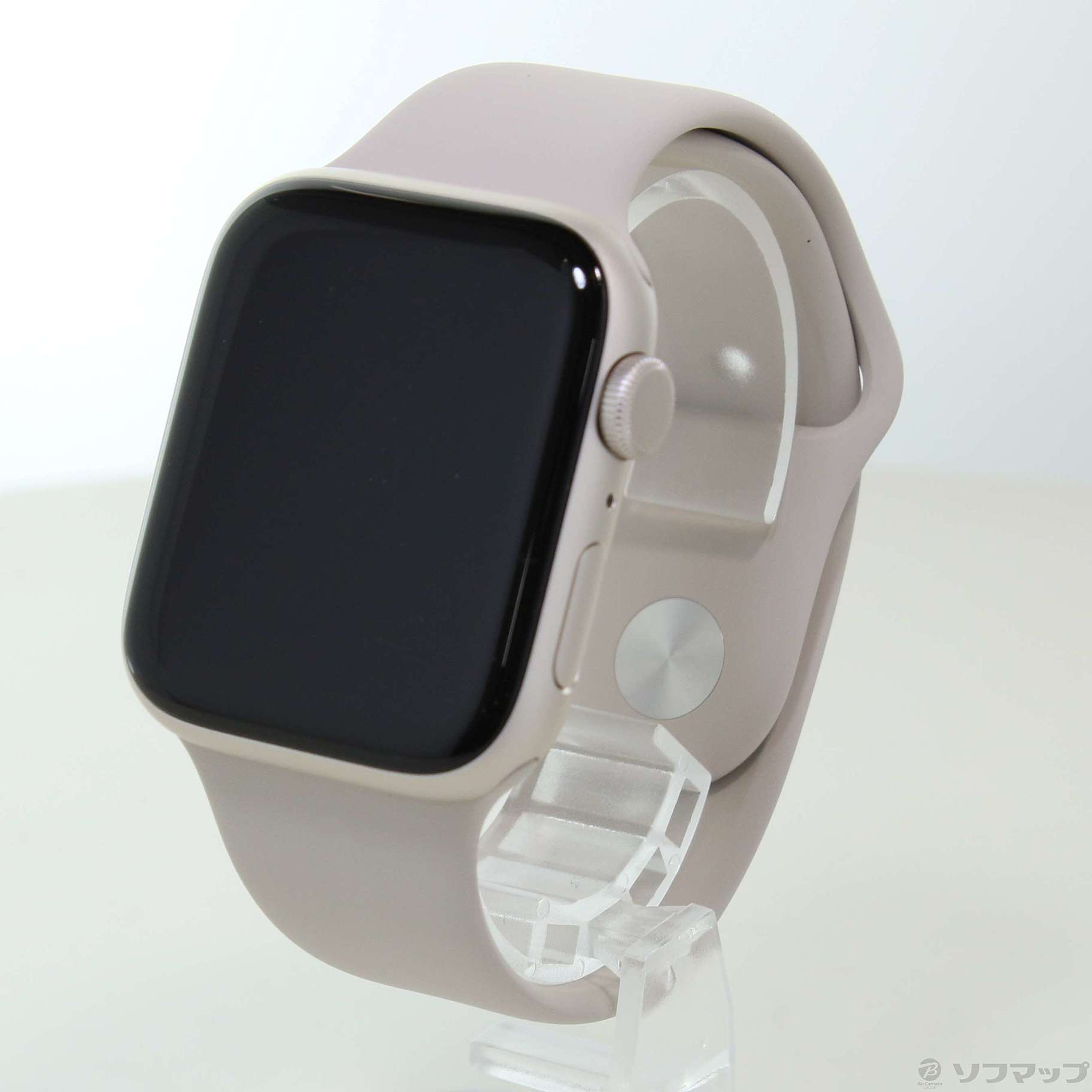 〔展示品〕 Apple Watch SE 第2世代 GPS 44mm スターライトアルミニウムケース スターライトスポーツバンド