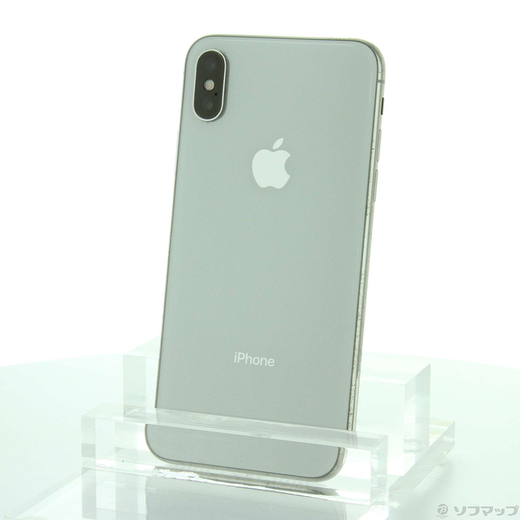 中古】iPhoneX 64GB シルバー MQAY2J／A SIMフリー [2133048339479