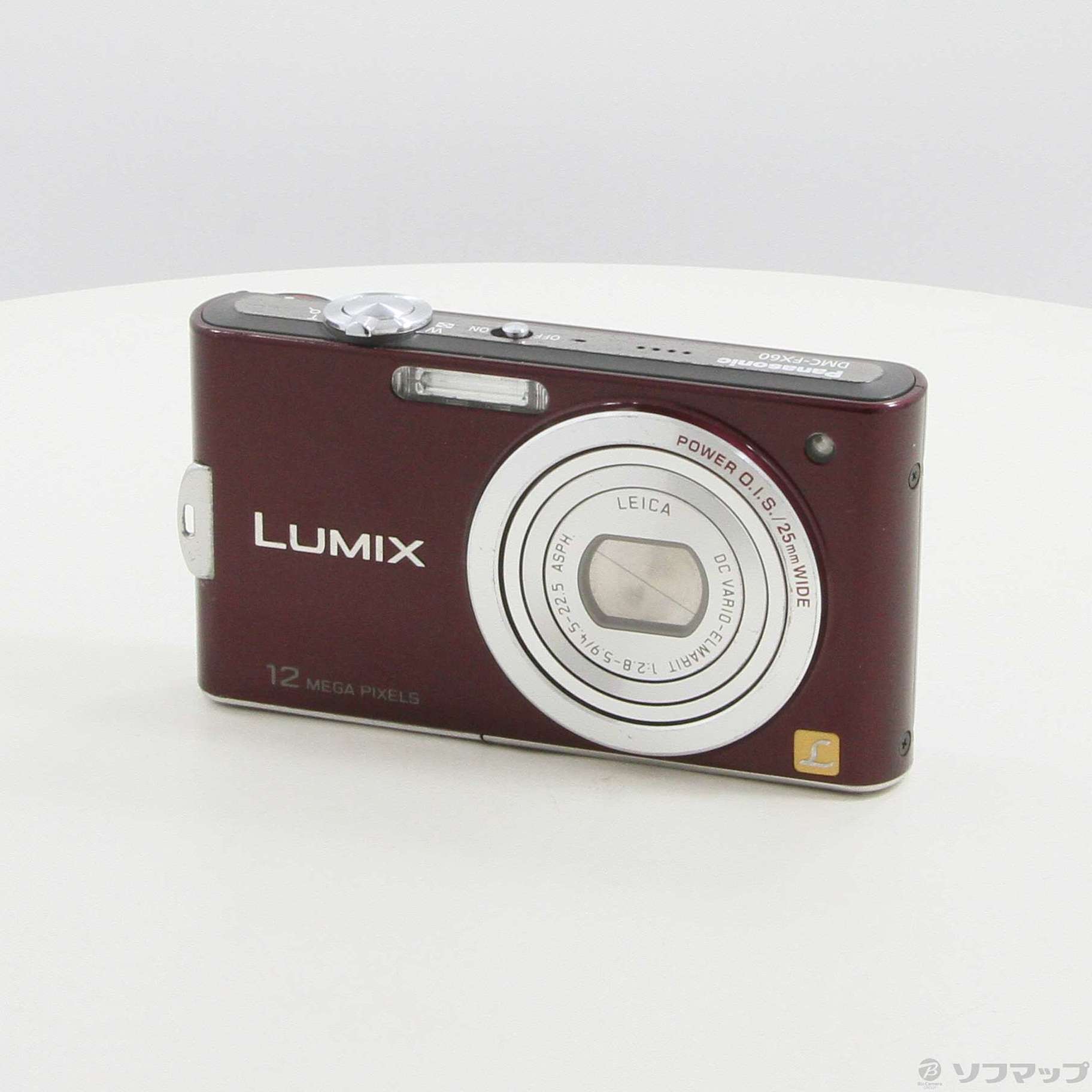 中古】LUMIX DMC-FX60-V (1210万画素／5倍ズーム／ノーブル