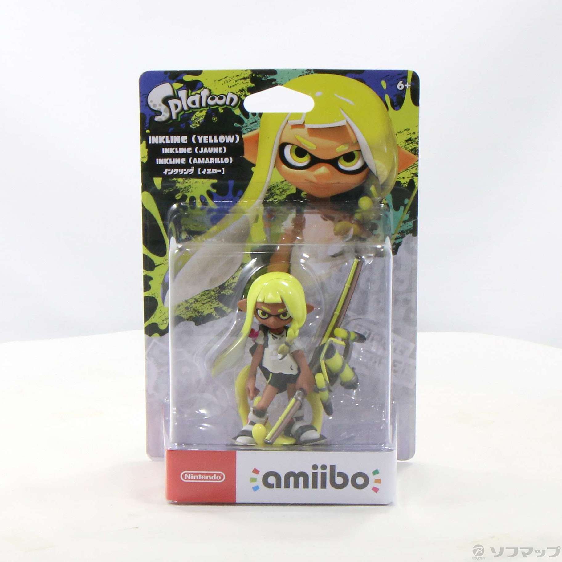 中古】amiibo インクリング 【イエロー】 (スプラトゥーンシリーズ) 【Switch】 [2133048358784] -  リコレ！|ビックカメラグループ ソフマップの中古通販サイト