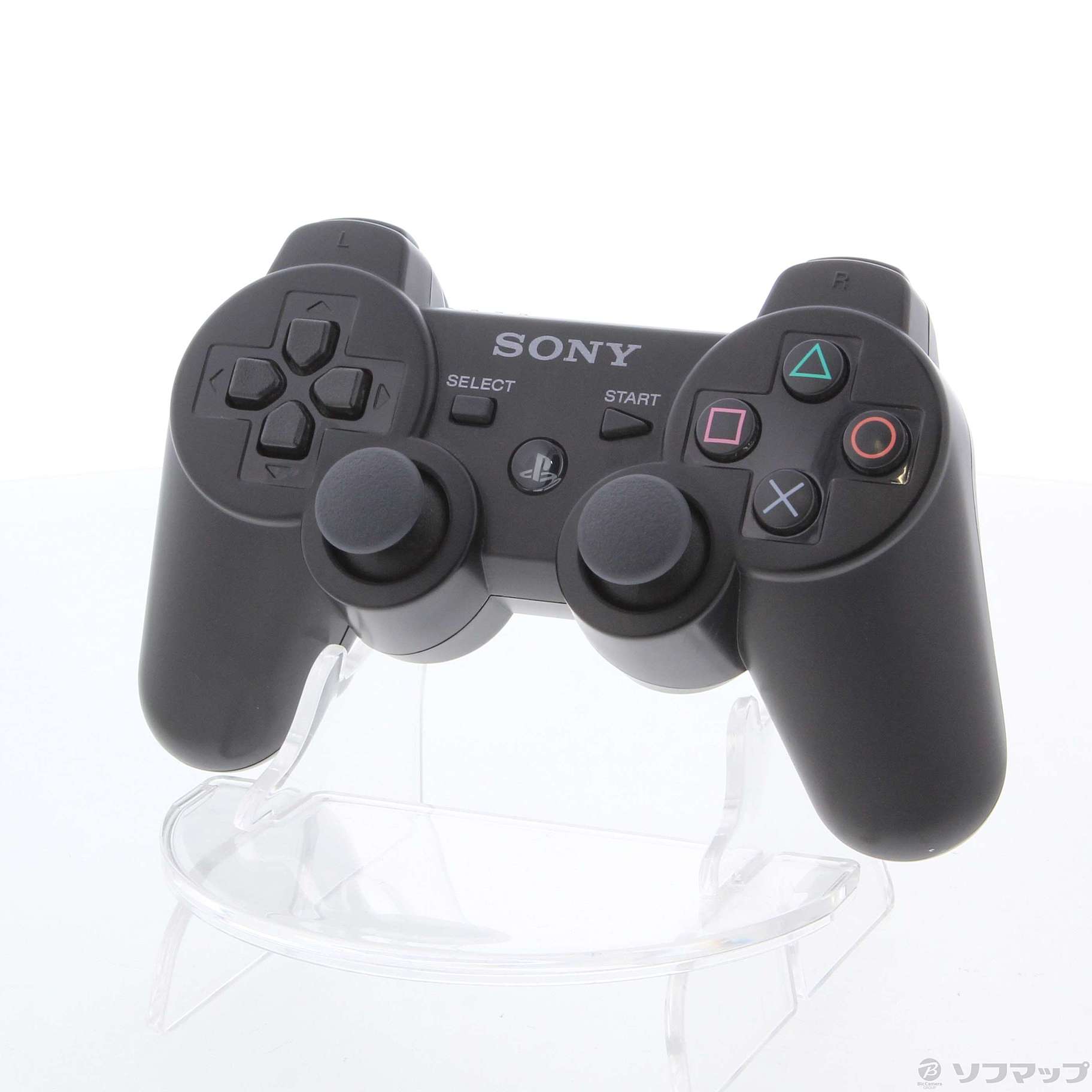 ワイヤレスコントローラー DUALSHOCK3 クリアブラック 【PS3】