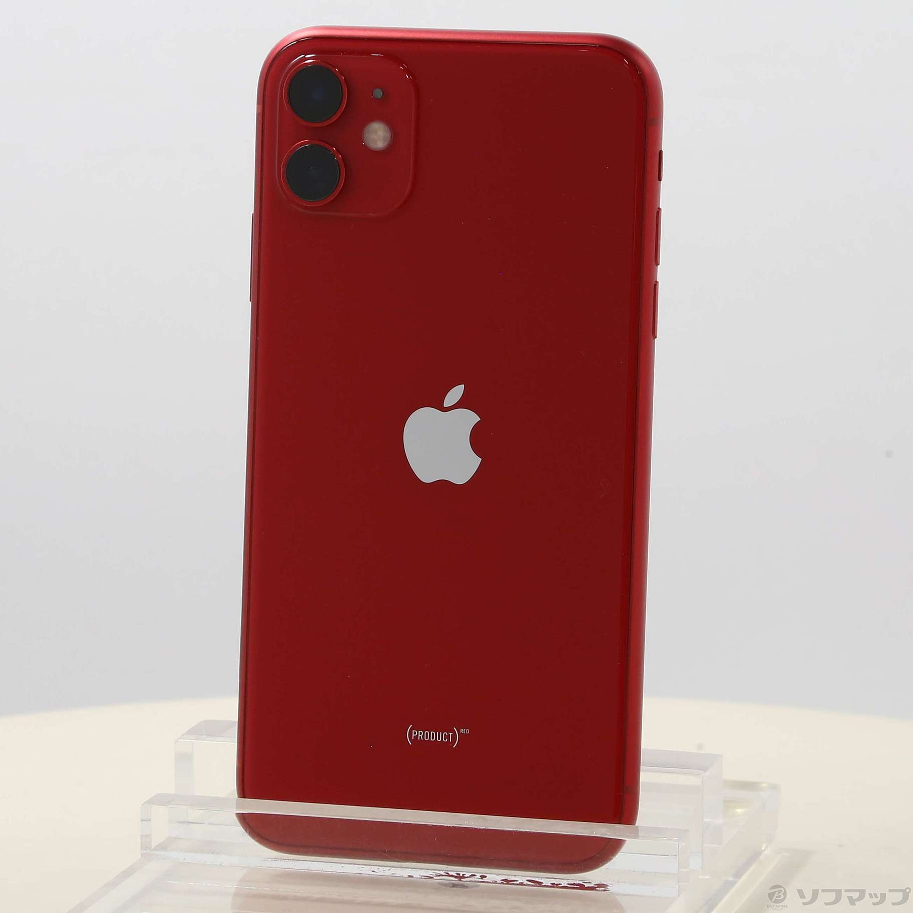 中古】iPhone11 64GB プロダクトレッド MWLV2J／A SIMフリー