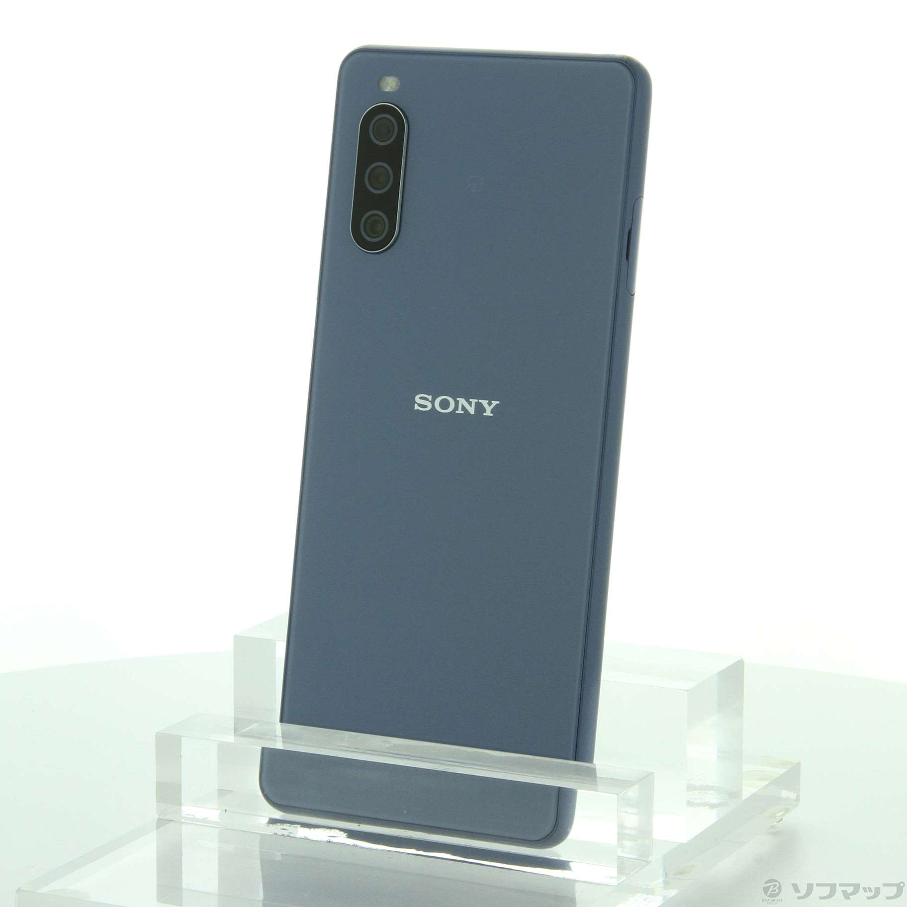 中古】Xperia 10 III 128GB ブルー SOG04 auロック解除SIMフリー