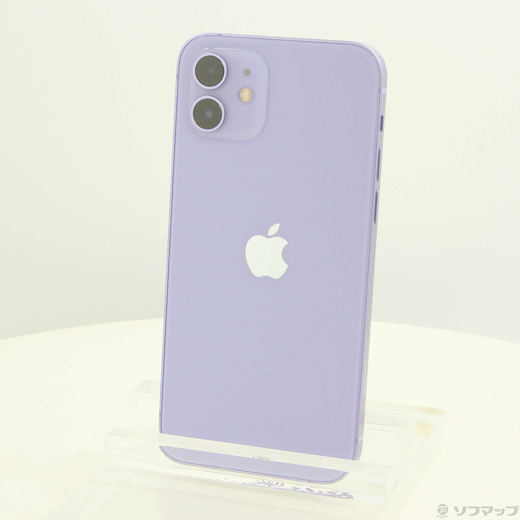 中古】iPhone12 64GB パープル MJNH3J／A SIMフリー [2133048398131