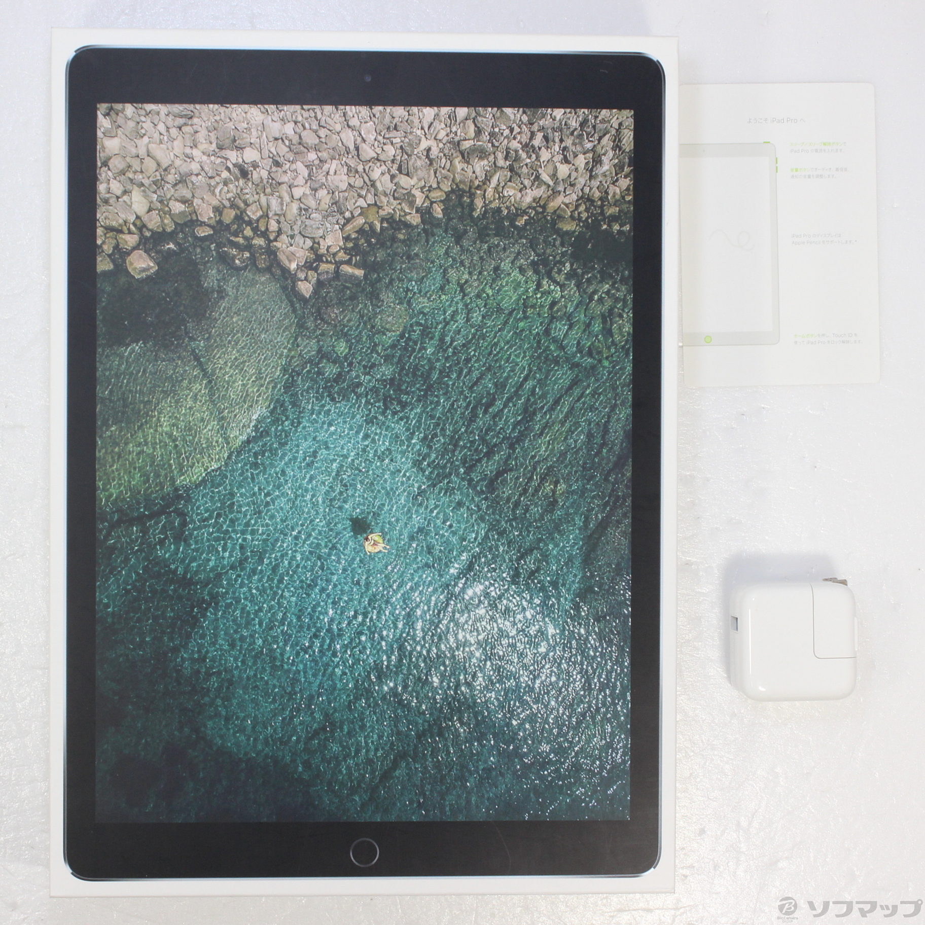 中古】iPad Pro 12.9インチ 第2世代 256GB スペースグレイ MP6G2J／A